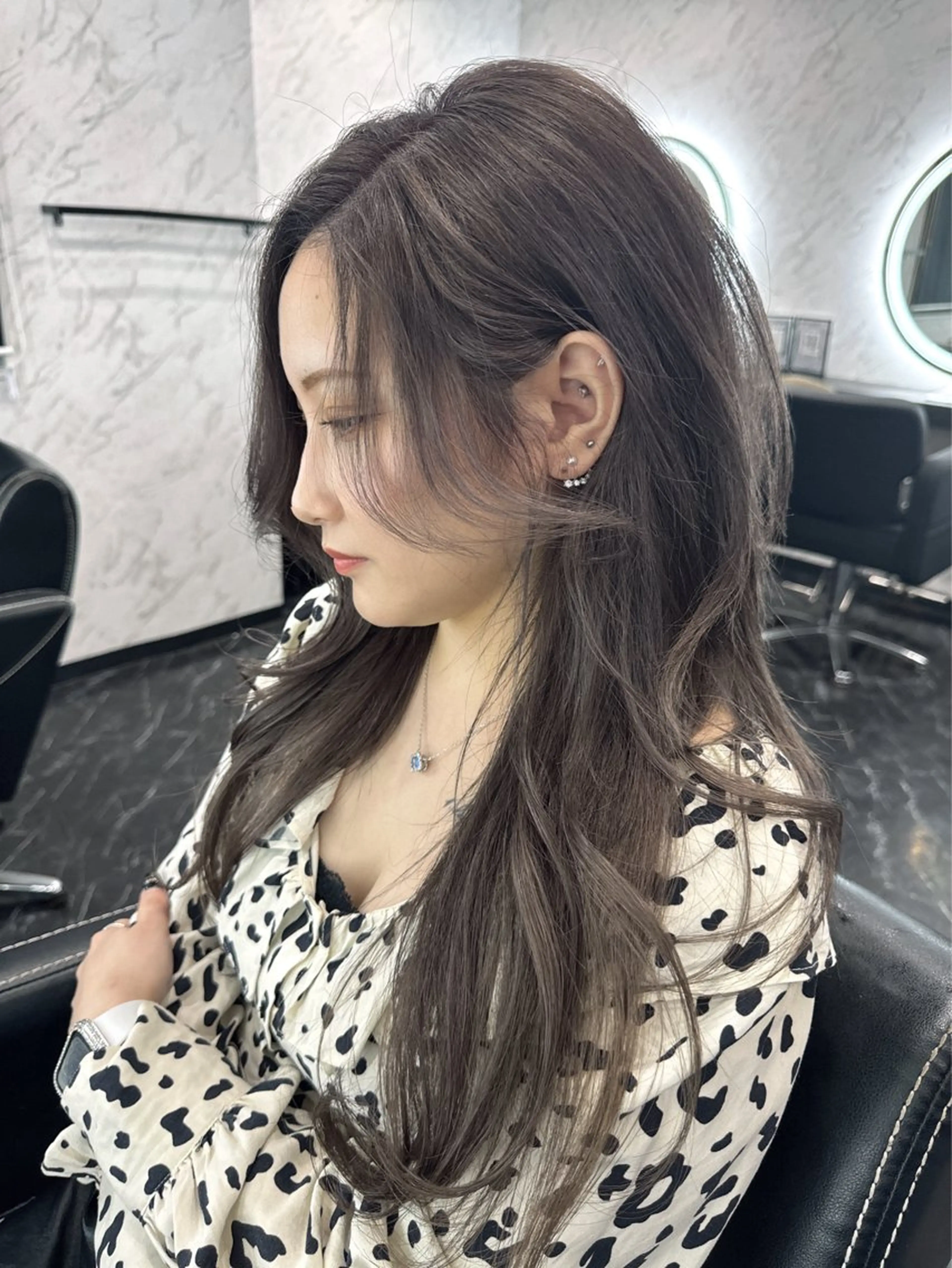 ロング カラー LOHAS宮田 香奈のヘアスタイル