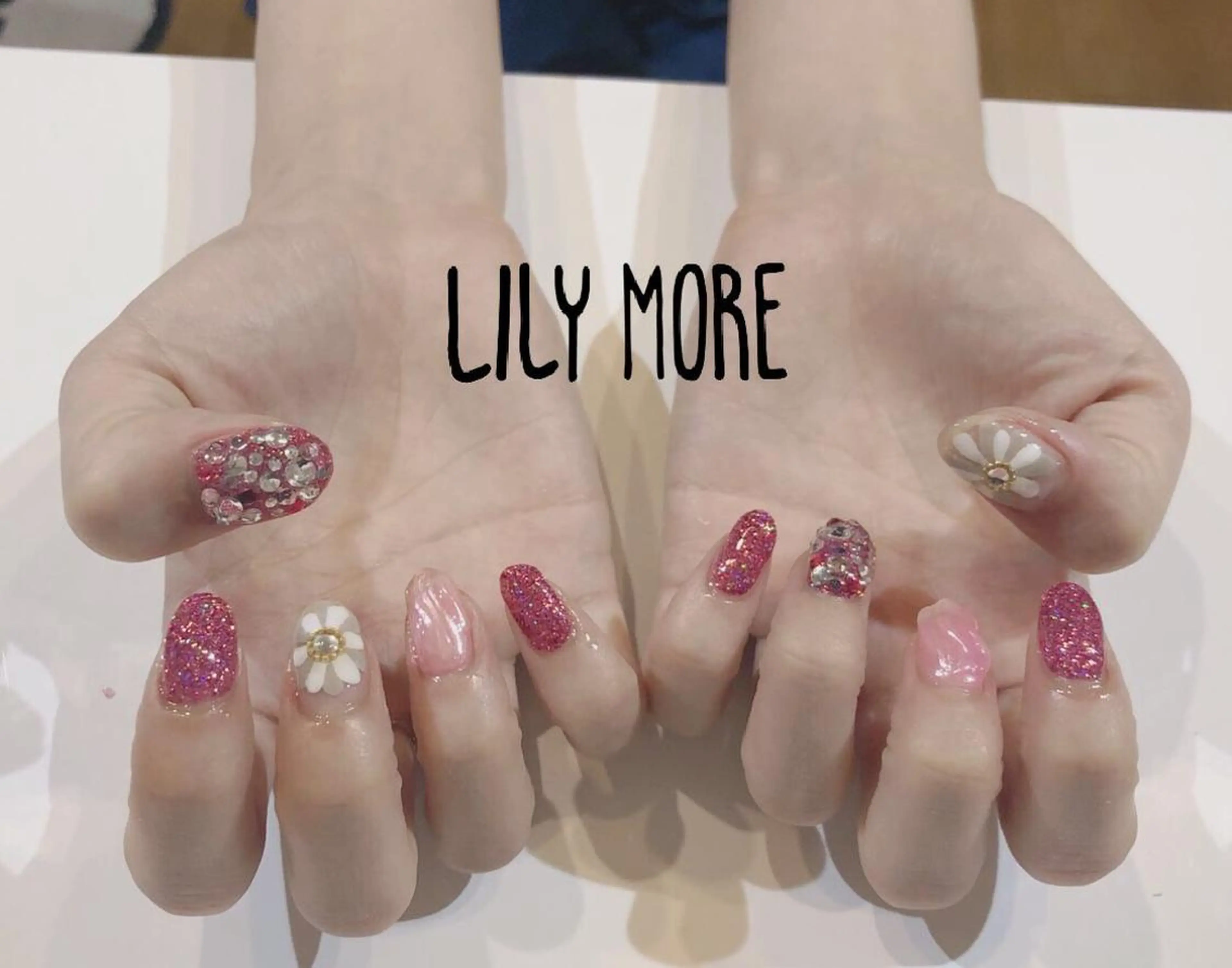 ネイル ラメ(グリッター) Lily closetのネイルデザイン