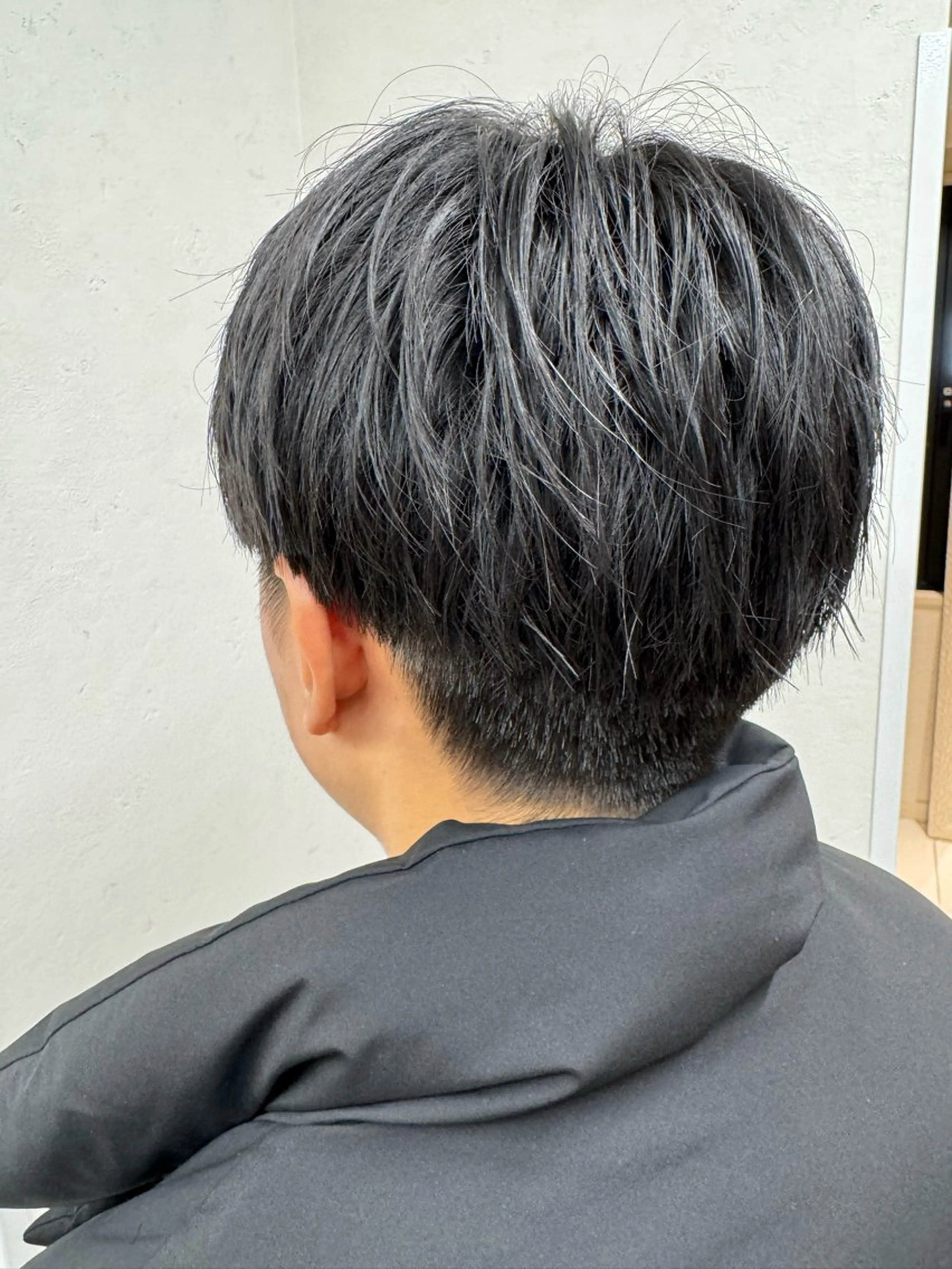 ショート メンズ カット パーマ/ハイトーン /吉田眞のヘアスタイル