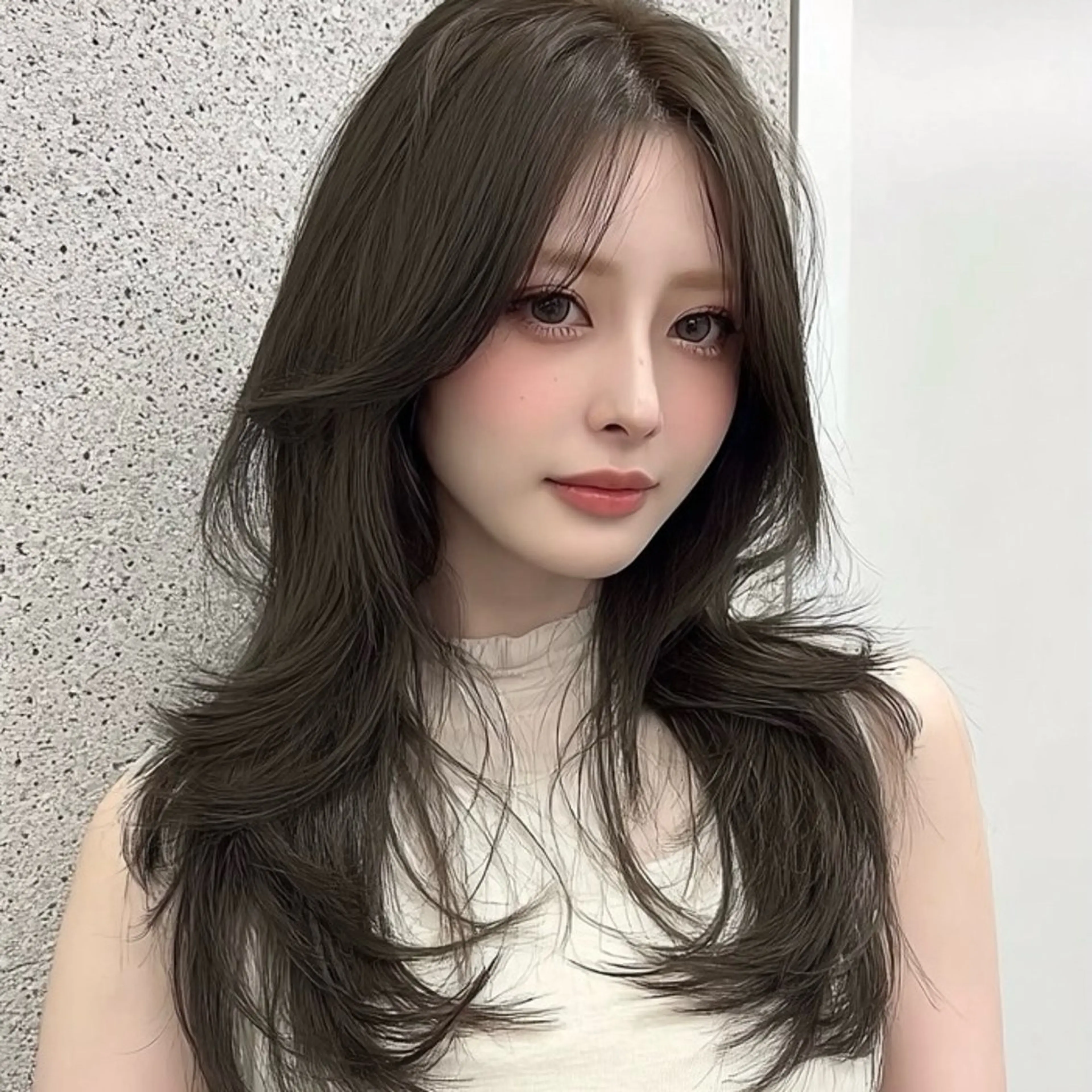 ロング 顔周り指名NO.1 🤍似合わせ／Maoのヘアスタイル