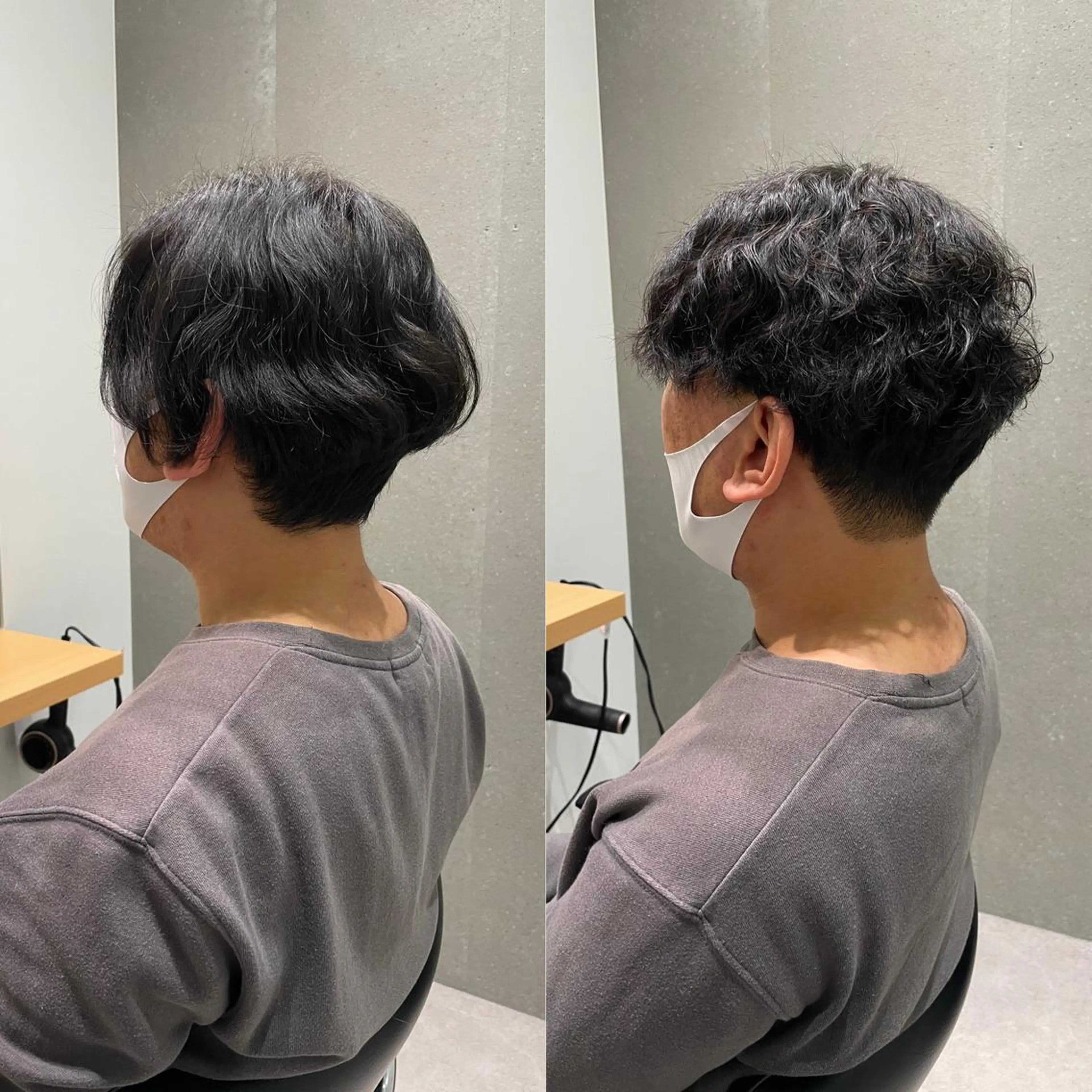 パーマ メンズ メンズパーマ メンズツイストパーマ スパイラルパーマ ツイストパーマ 髪質改善ヘアケア 艶髪特化/上田のヘアスタイル