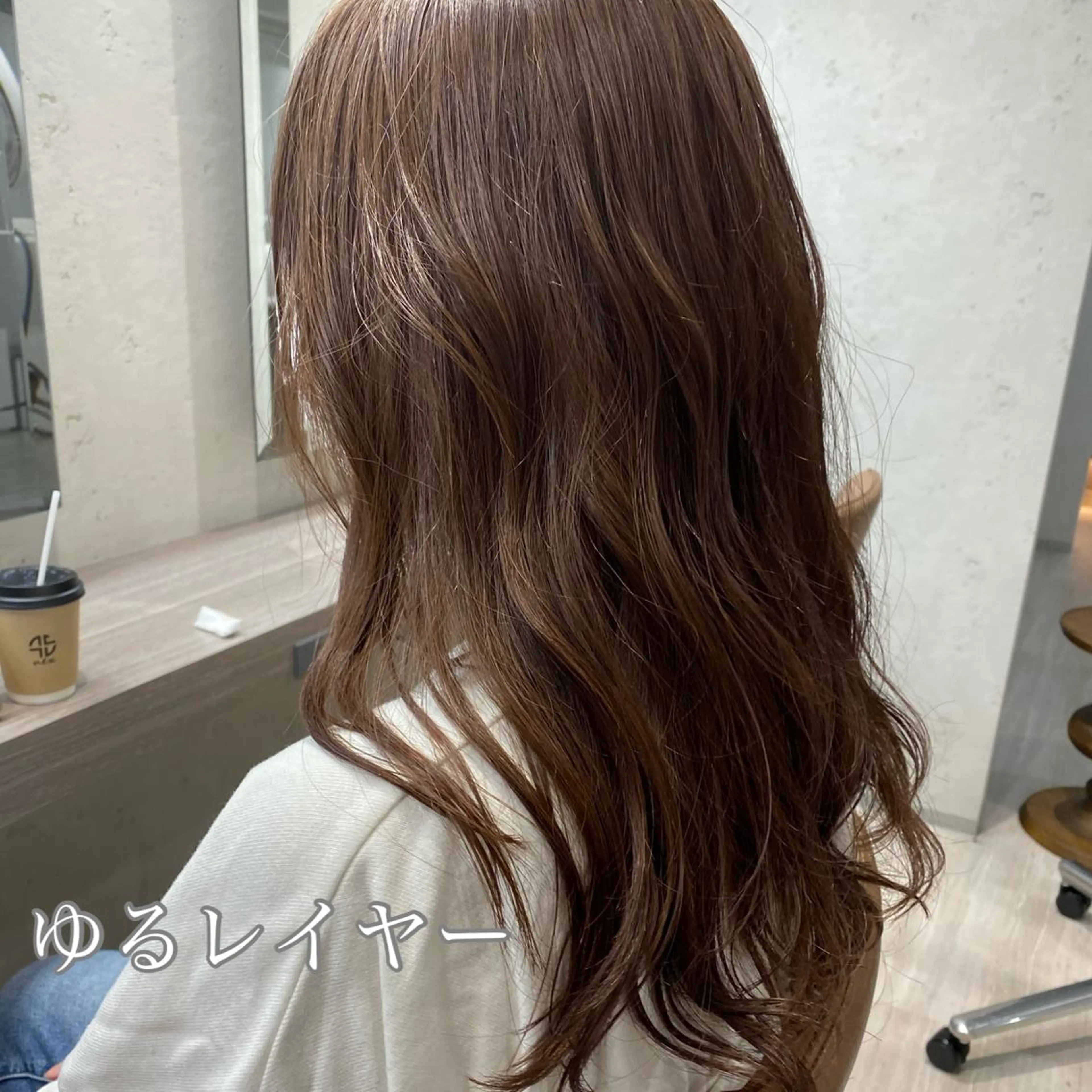 ミディアム VLOW nex the salon所属・韓国風/髪質改善/ ナガヤアキラのヘアスタイル