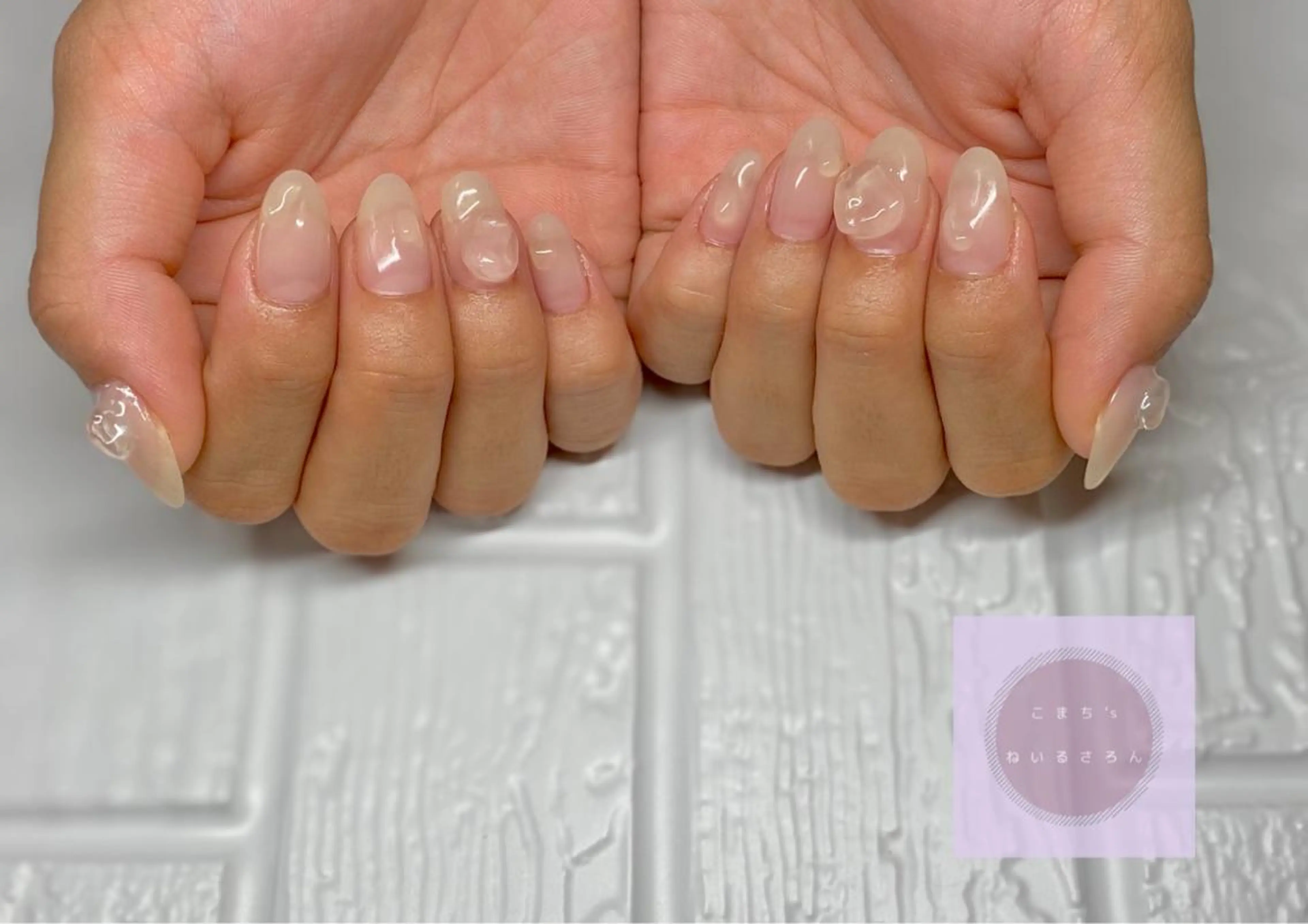 ネイル ぷっくりネイル ハンドネイル akita kazumiのネイルデザイン