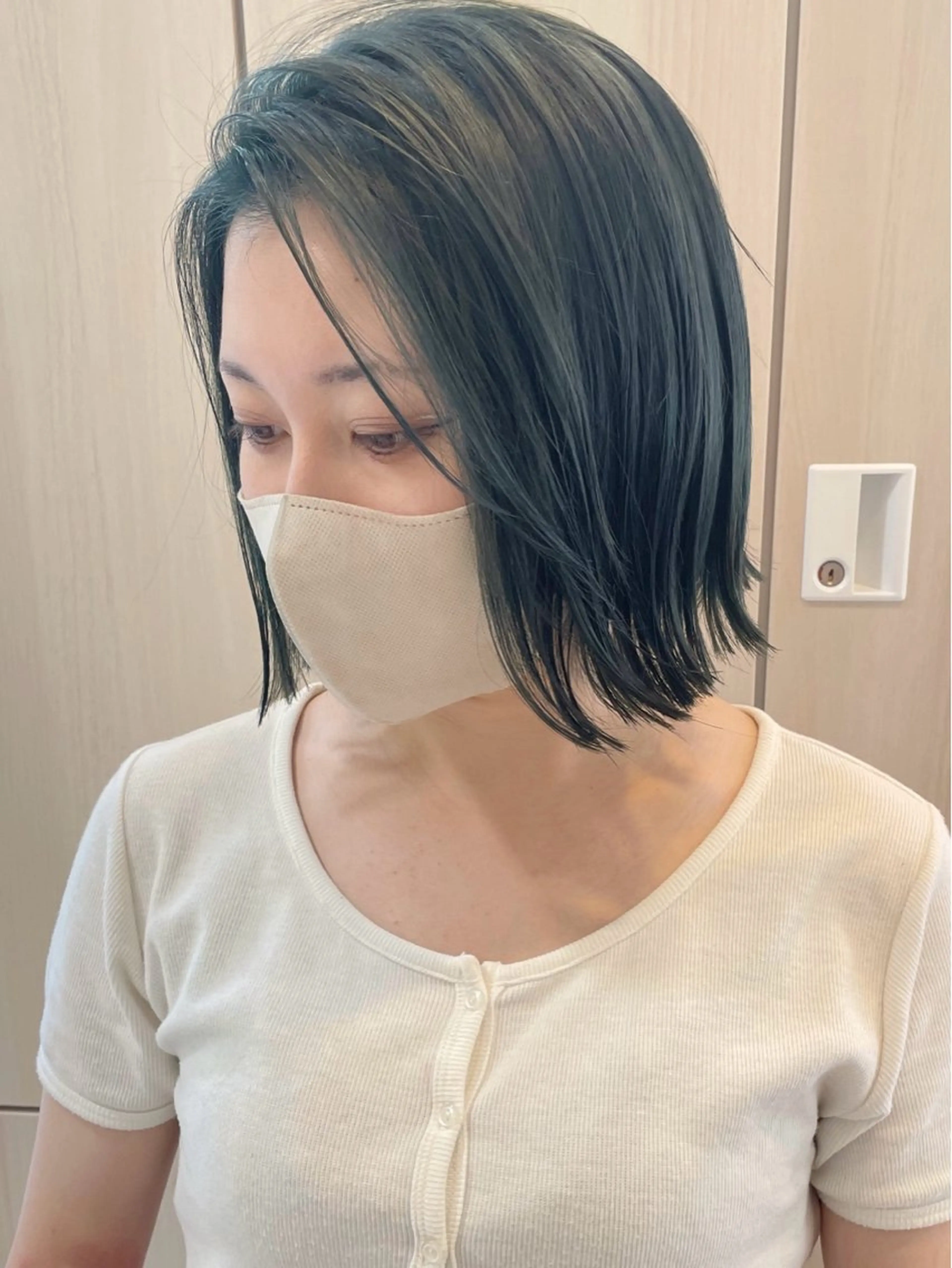 ショート 切りっぱなしボブ ボブ カット ヘアカラー 【ボブ/個室サロン】 癒し空間mimuraのヘアスタイル