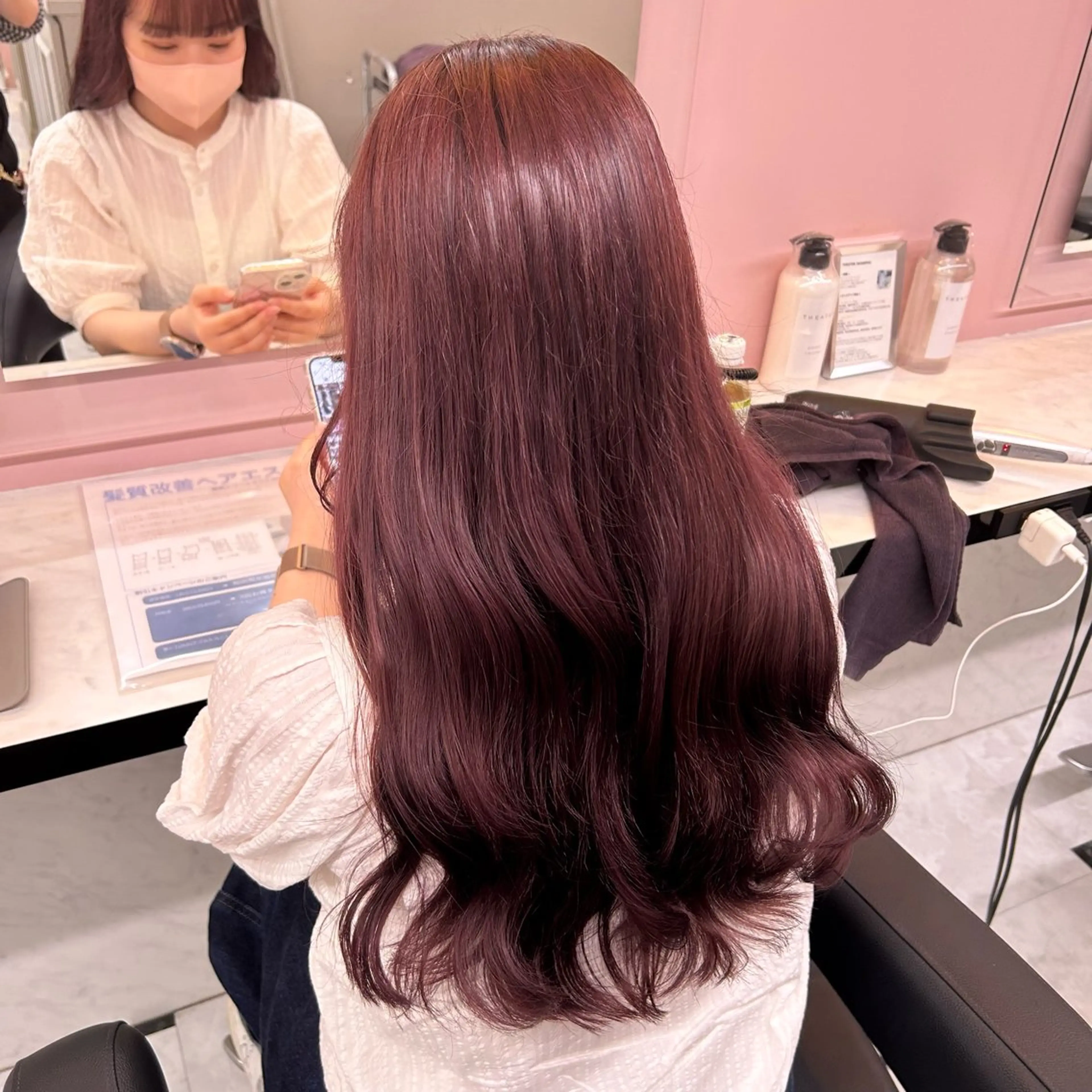 ロング カラー ECREA所属・スエヤス ミサキのマツエク・マツパデザイン