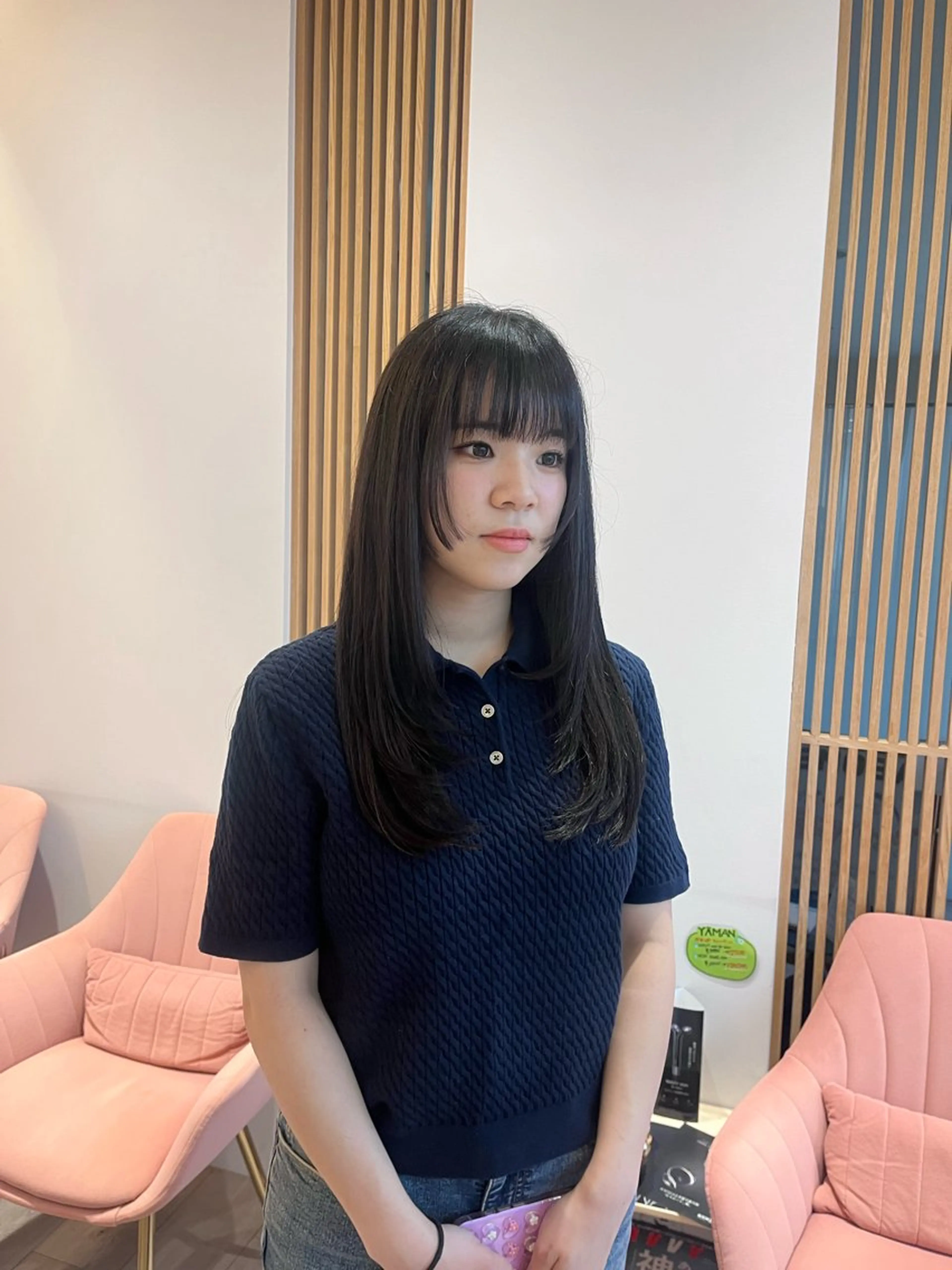 ロング Rosierbleu 道正のヘアスタイル