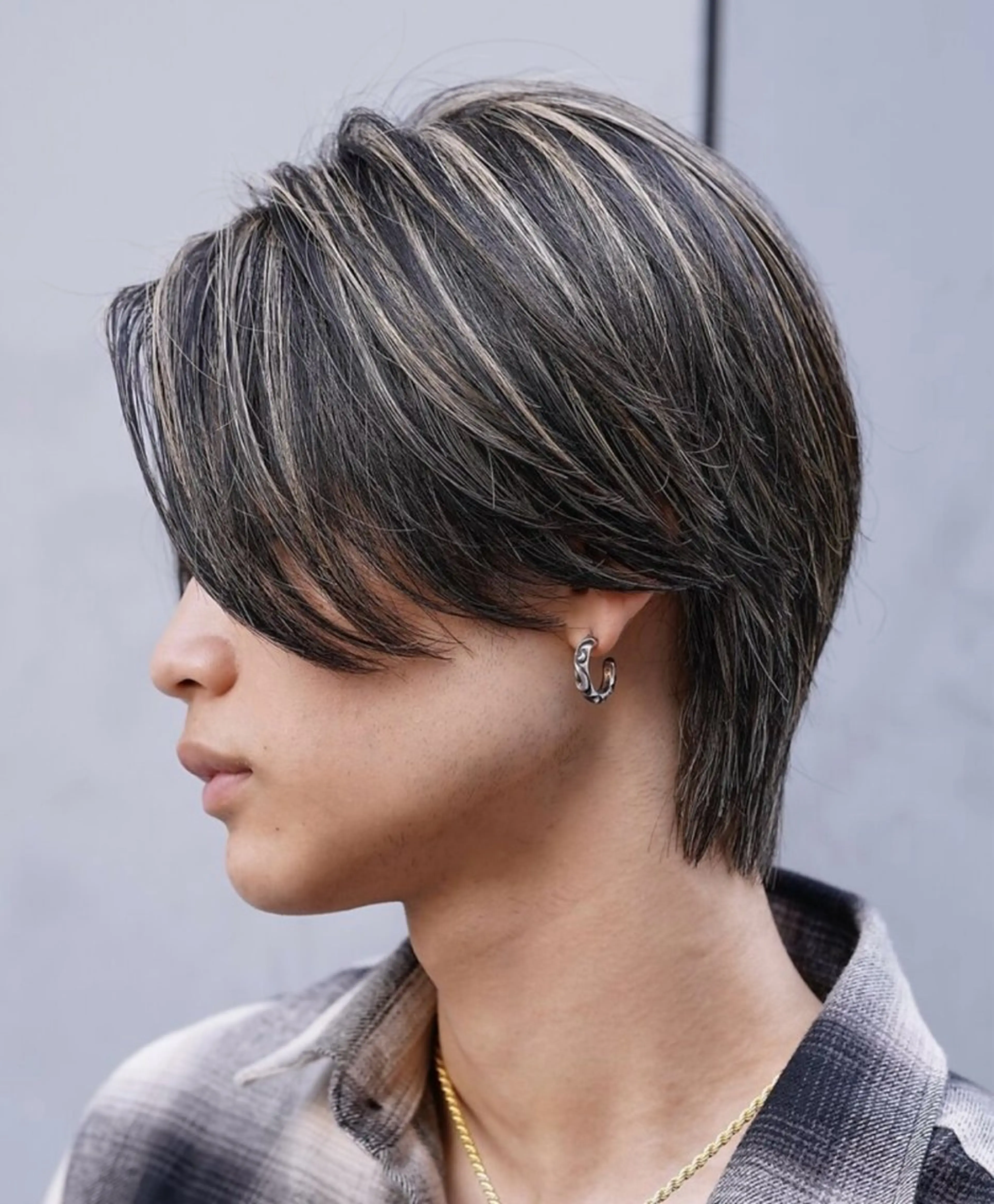 メンズ 暖色カラー/レイヤー カット☁️MEI☁️のヘアスタイル