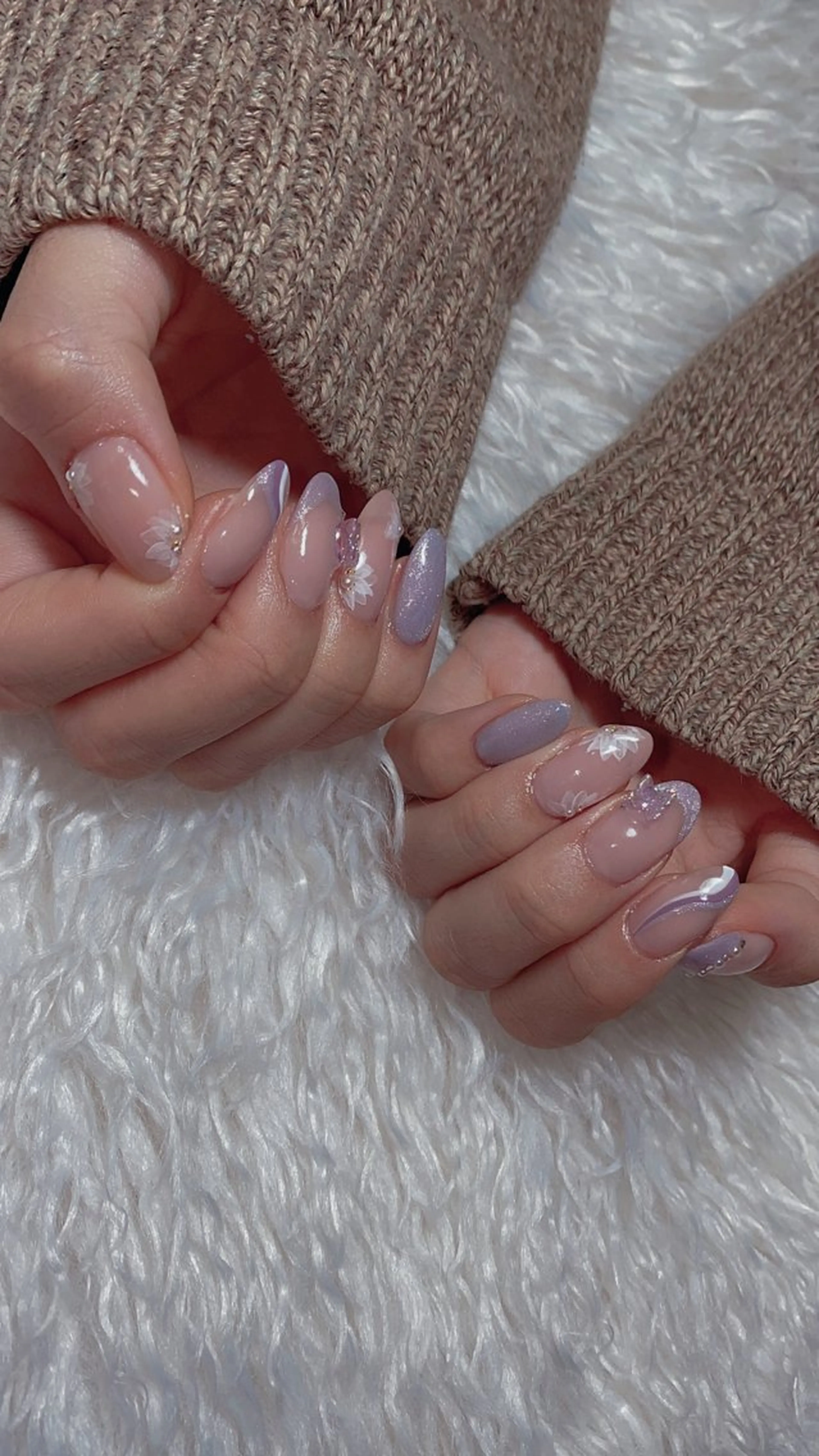 ネイル ハンドネイル n o q r m. n a c h iのネイルデザイン