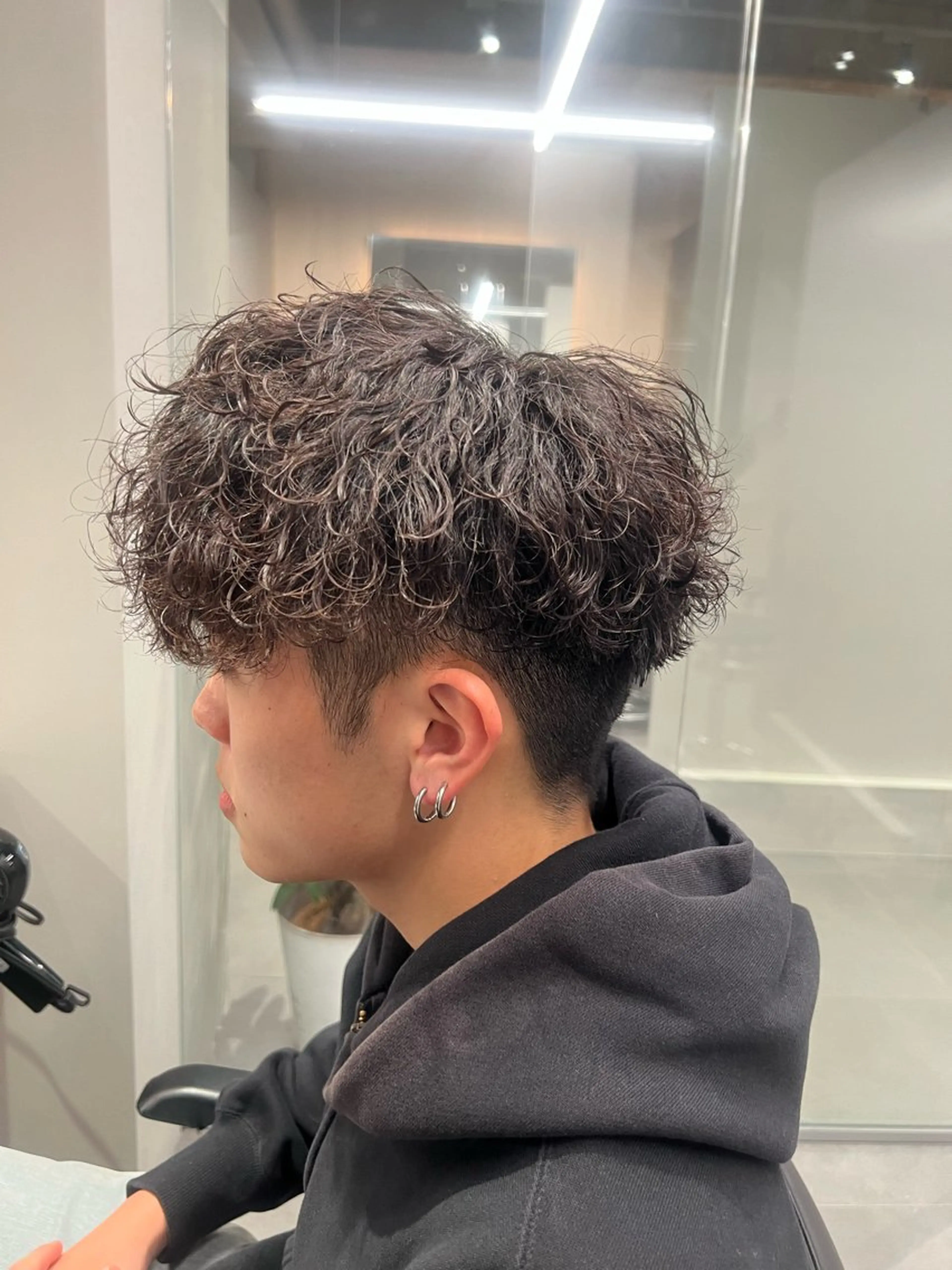 パーマ メンズ メンズパーマ 波巻きパーマ 立川/過去1の毛流れ パーマ/しゅーとのヘアスタイル