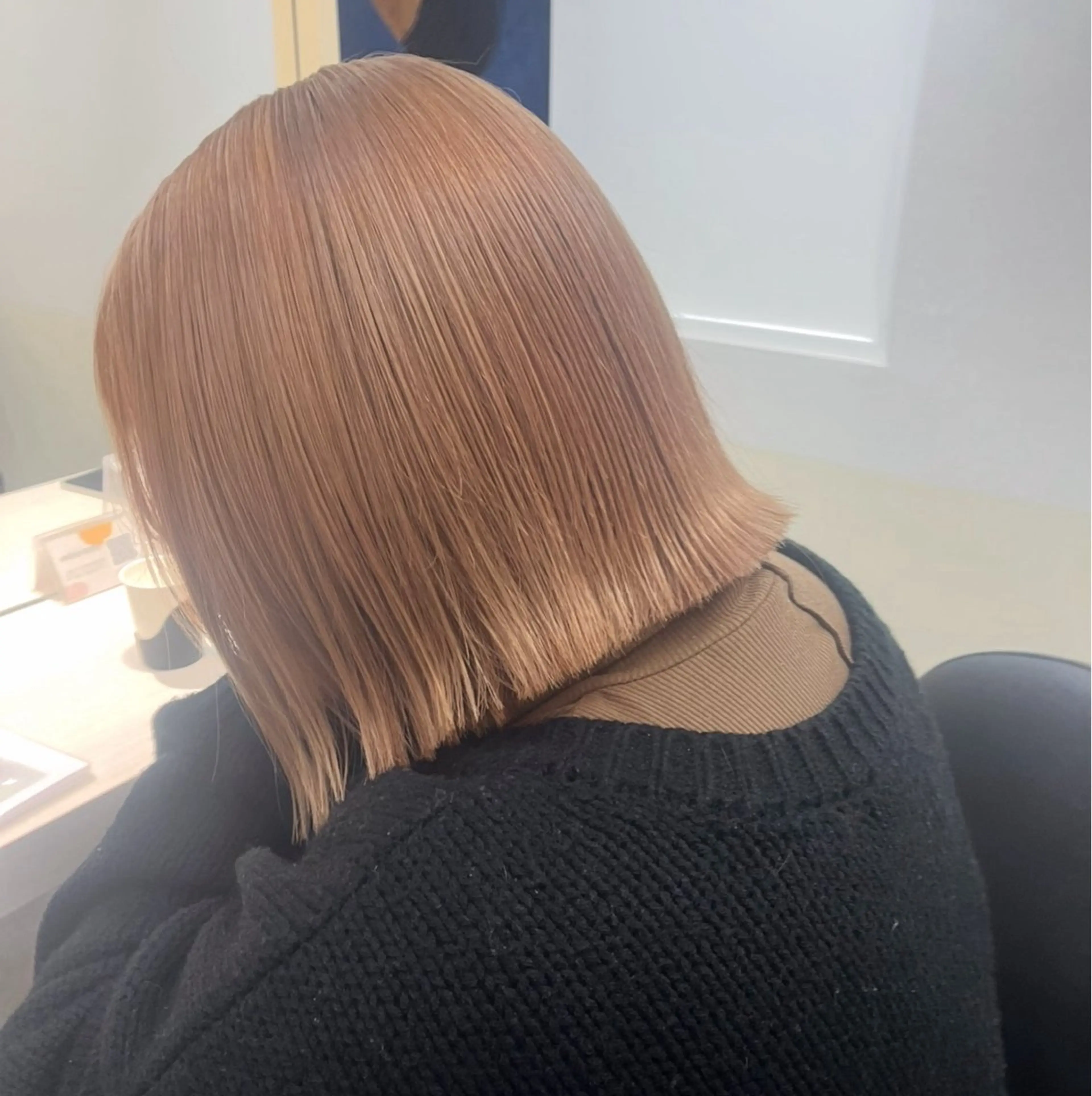 カット＋カラー＋内部補修トリートメントの写真