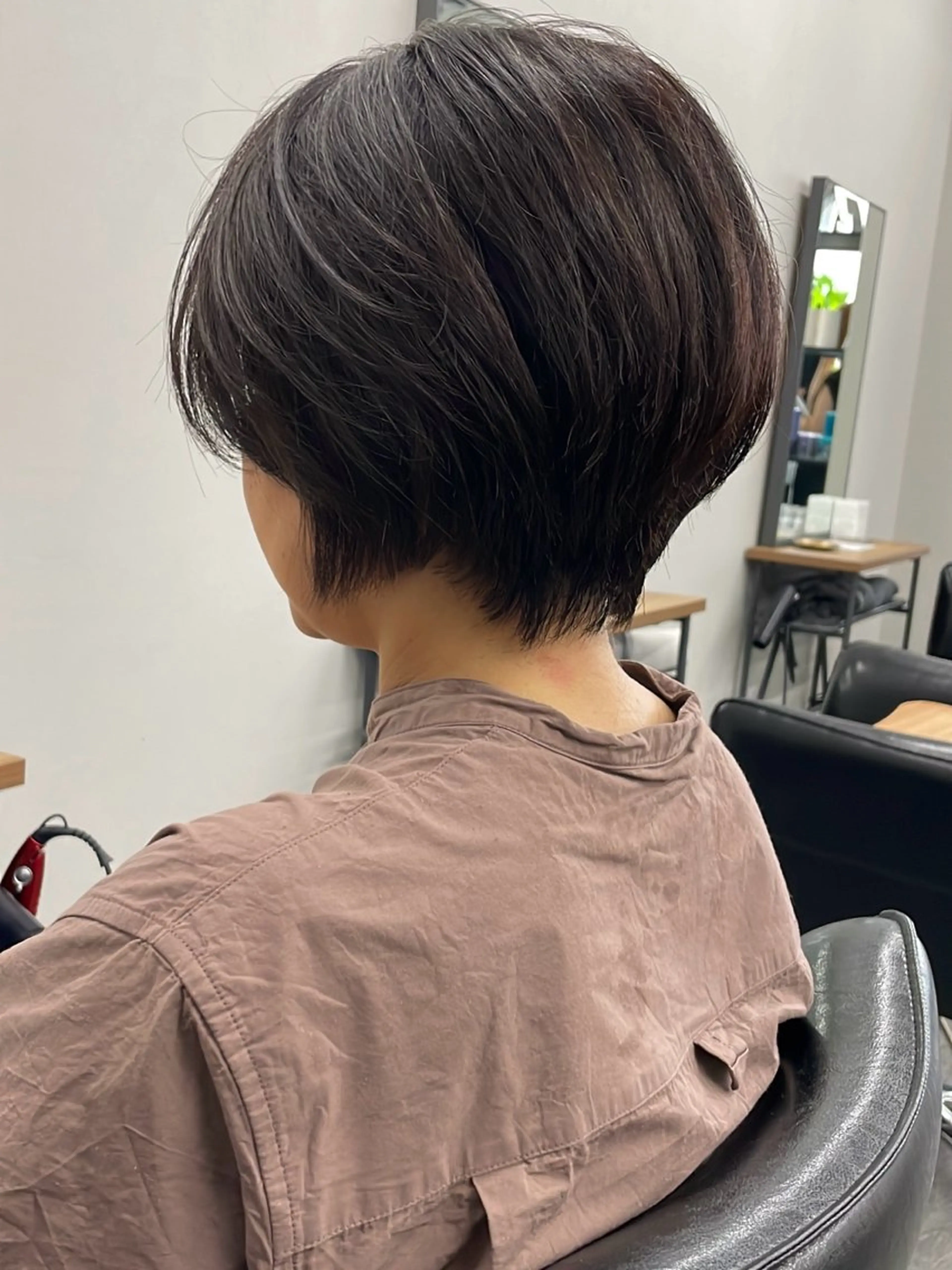 ショート ショートボブ ボブ ショートヘア トリートメント CHORD 四条河原町駅店　髪質改善&韓国風&ハイトーンカラー所属・けいと髪質改善 全年齢リピート多数のヘアスタイル