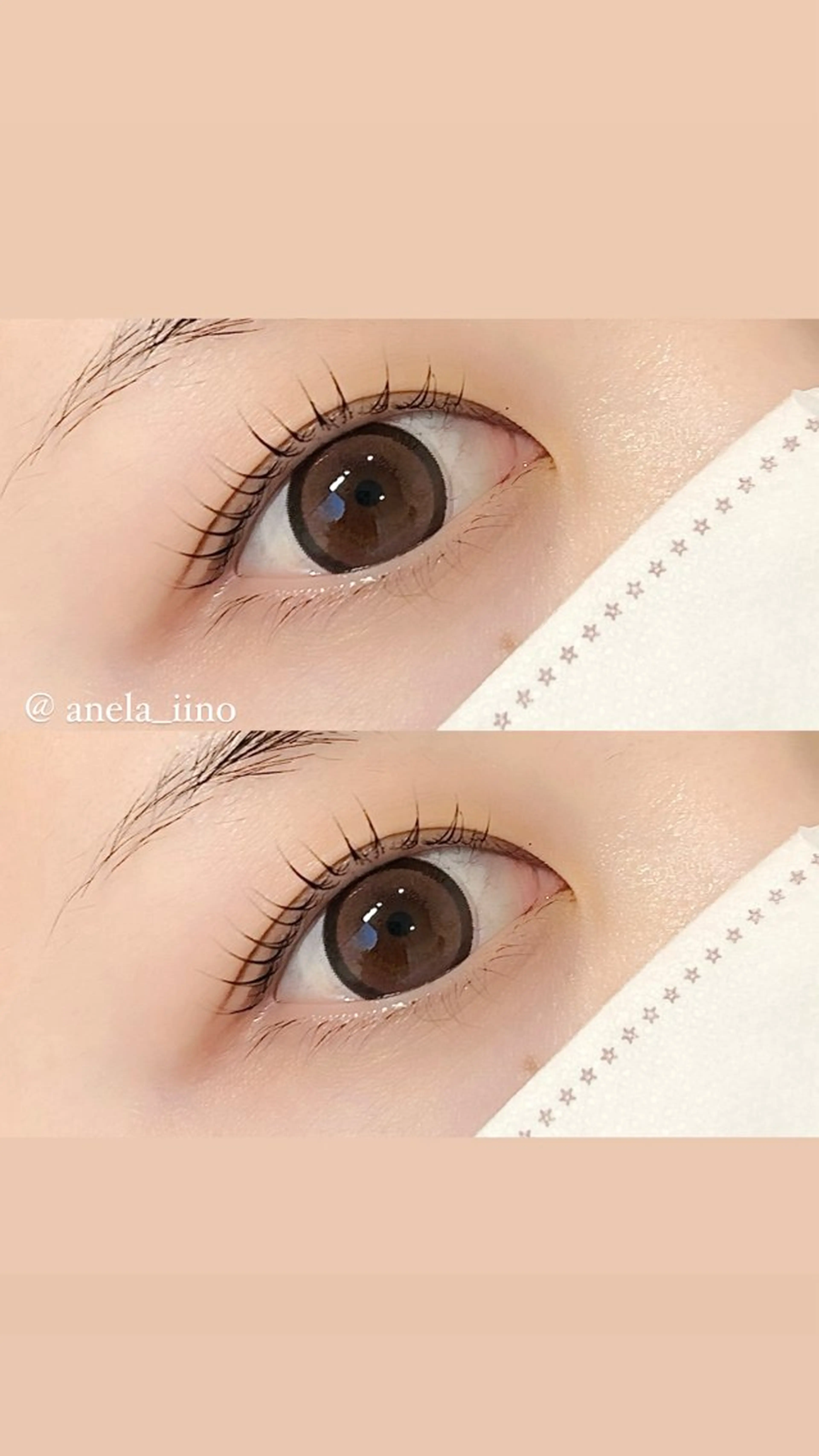 マツエク・マツパ 一重×まつ毛パーマ 🎀ANELA 飯野🎀のマツエク・マツパデザイン