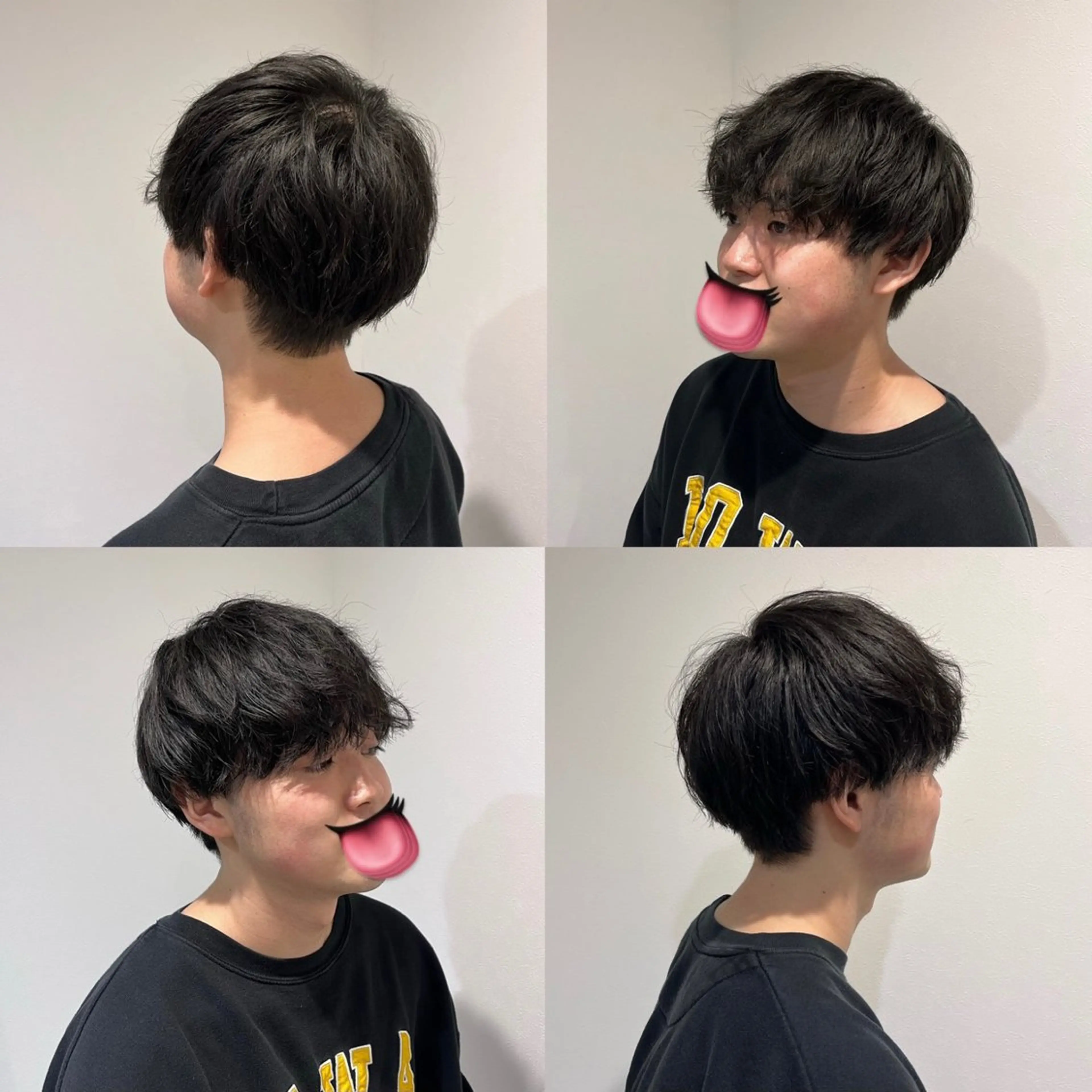 ショート パーマ メンズ か ののヘアスタイル