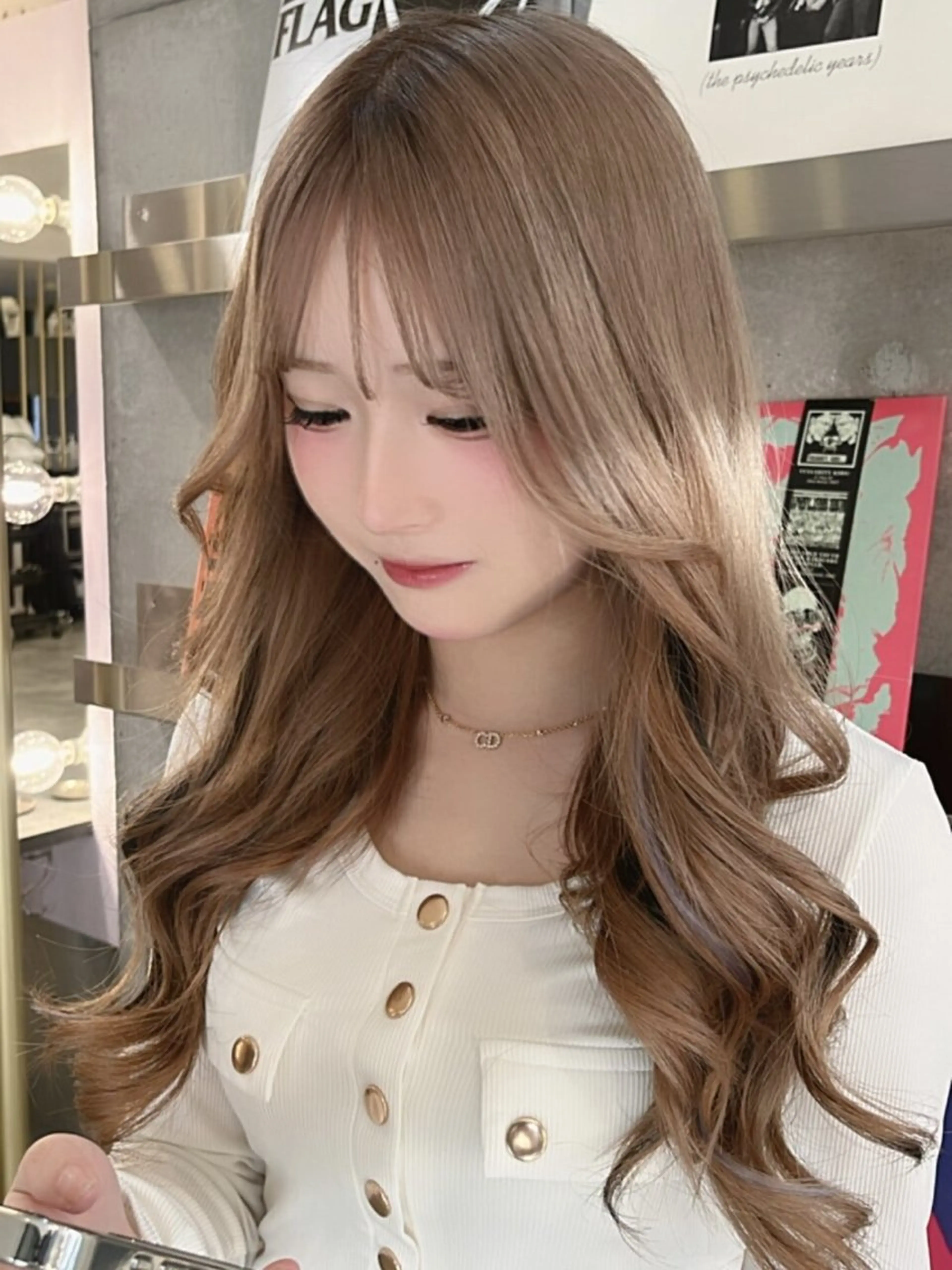 ロング カラー 髪質改善 Noe心斎橋店のヘアスタイル