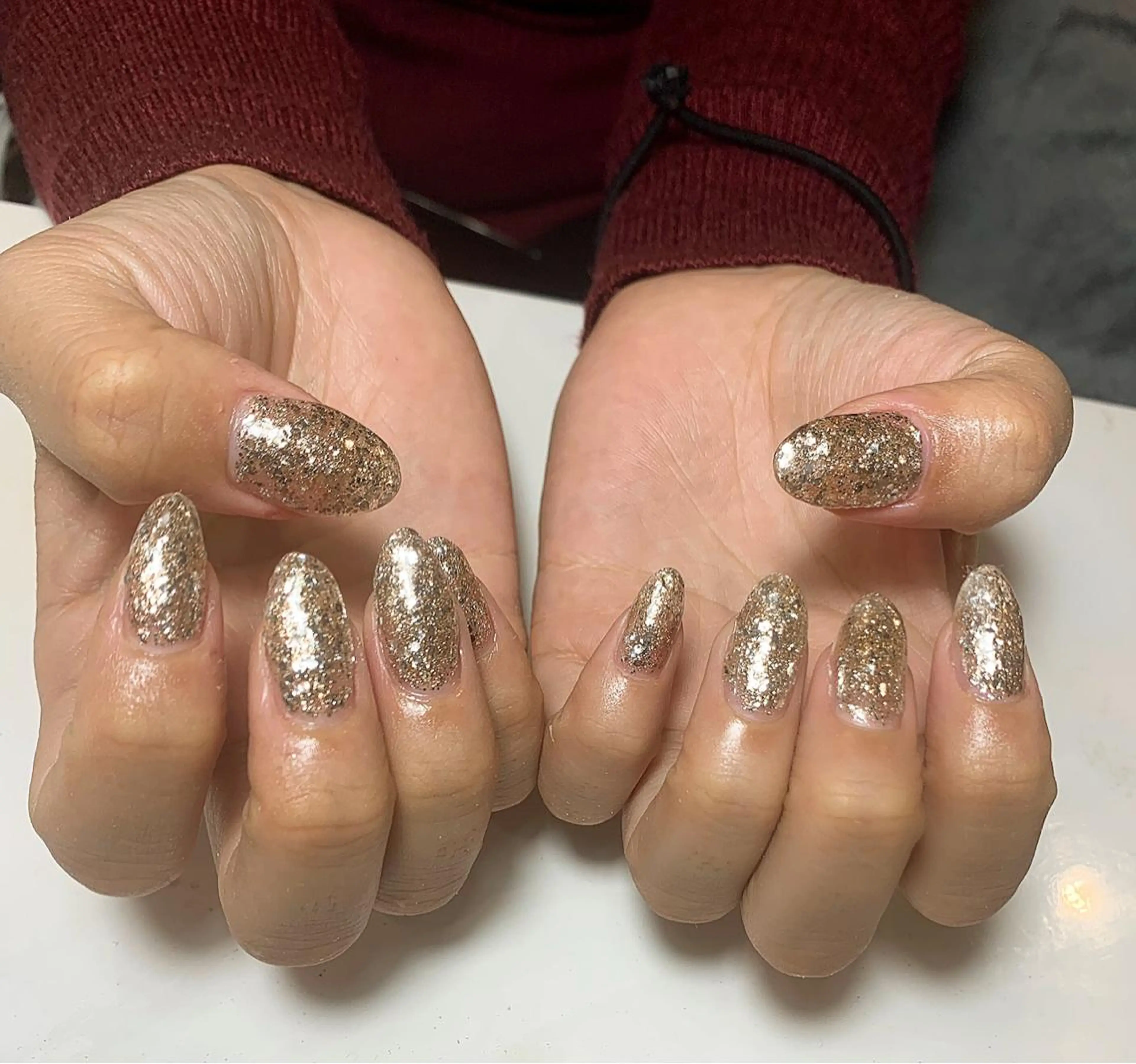 ネイル ワンカラーネイル スカルプネイル rig nail草加店所属・松本 紋世のネイルデザイン