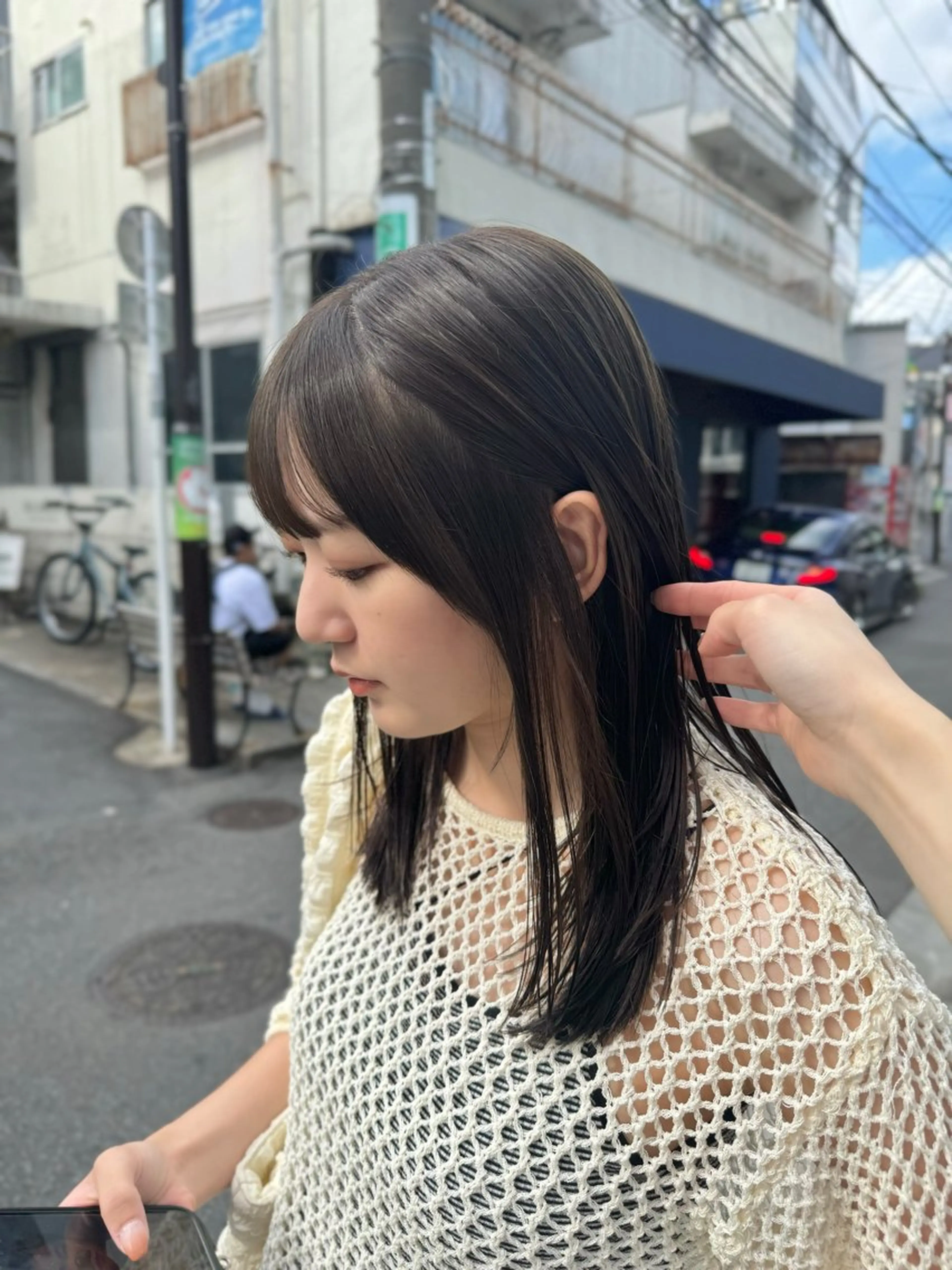 ミディアム カラー ayaka♡ 柔らかカラーのヘアスタイル
