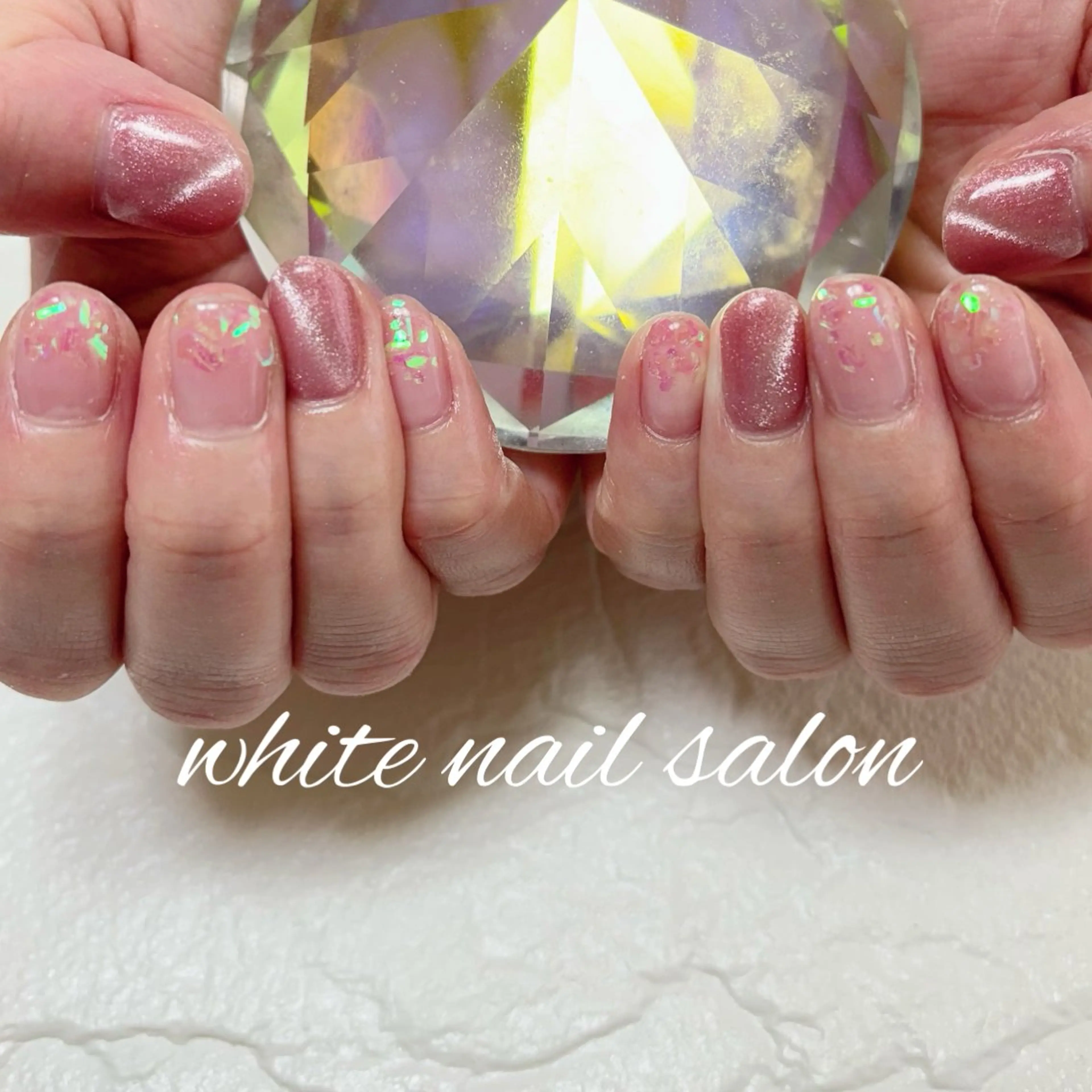 ネイル フットネイル ハンドネイル white nail salonのネイルデザイン