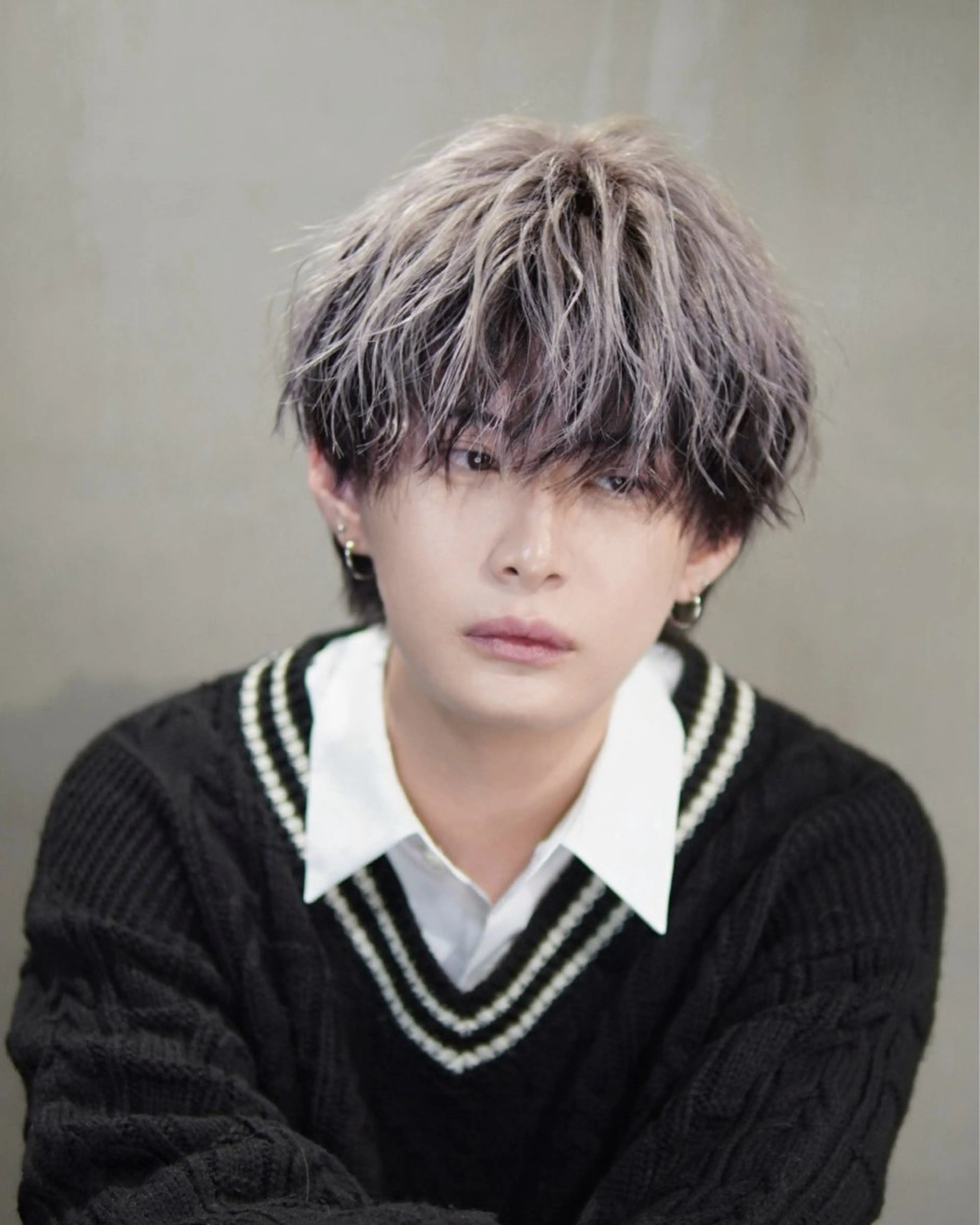 メンズ ヘアカラー メンズ/心斎橋 /韓流/藤本理希のヘアスタイル