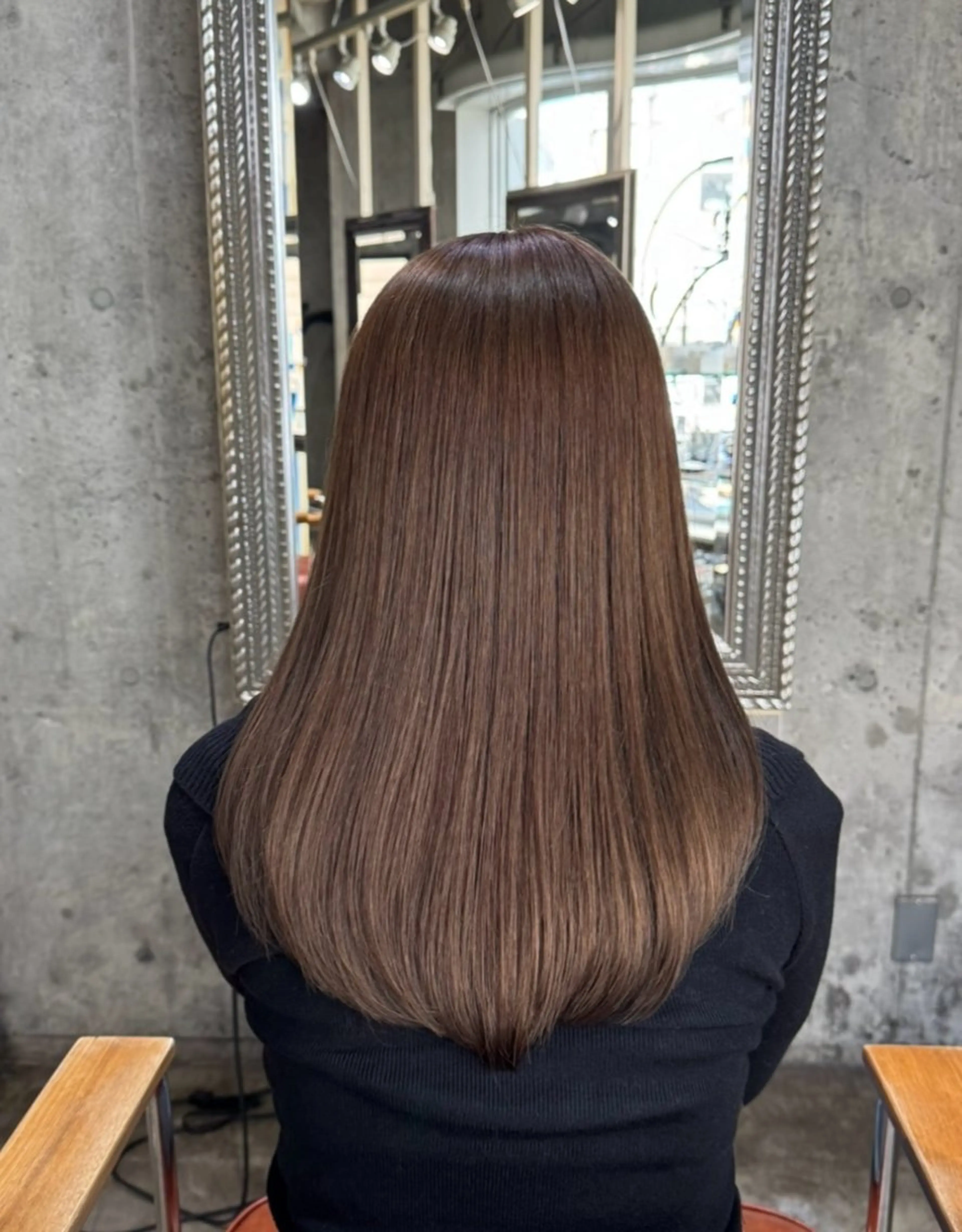 ロング ヘアカラー トリートメント 艶カラー/髪質改善 🩶Yukiのヘアスタイル