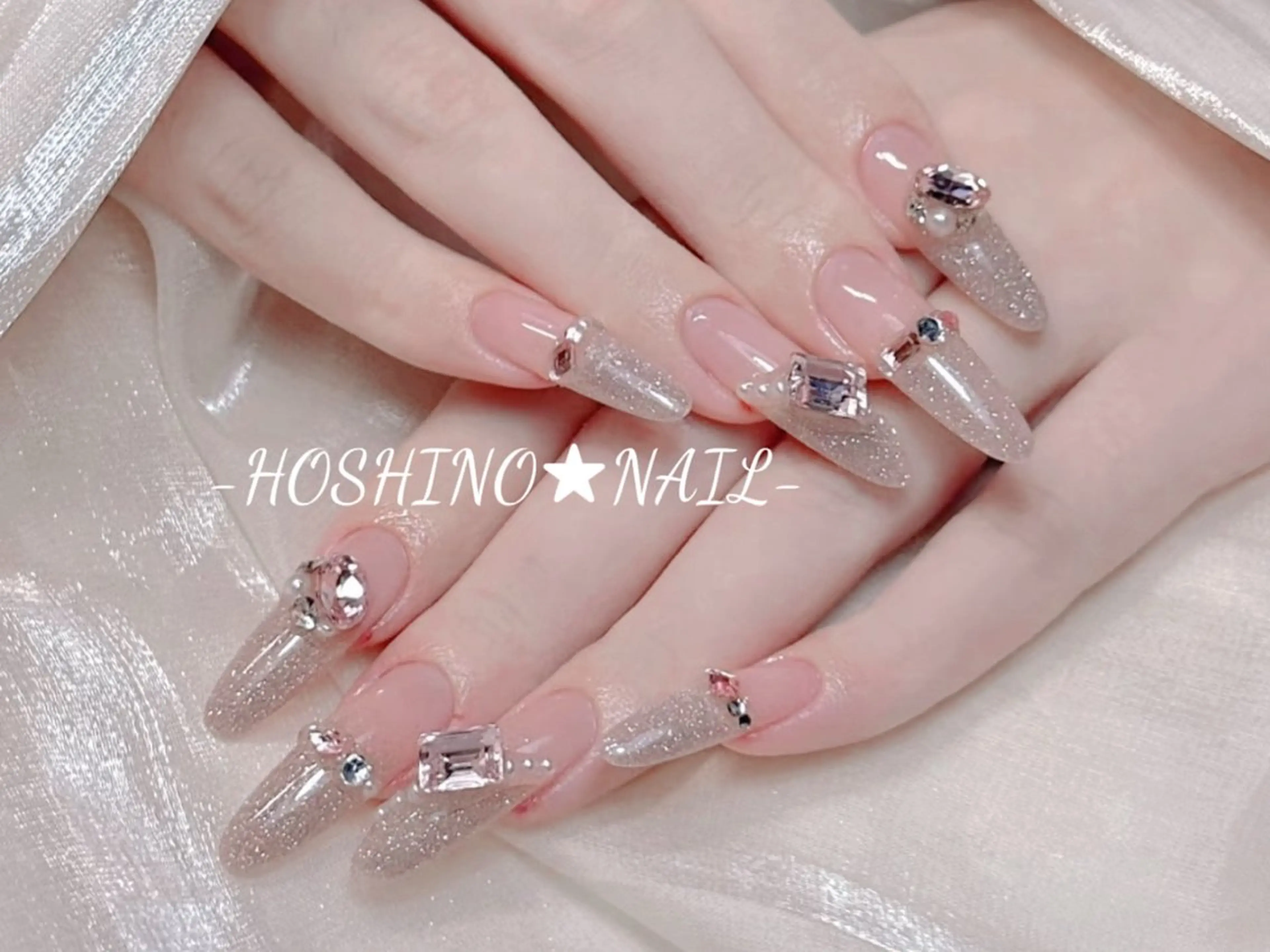 【長さだし】持ち込みゴージャスデザイン10本・ケア23960→13980の写真