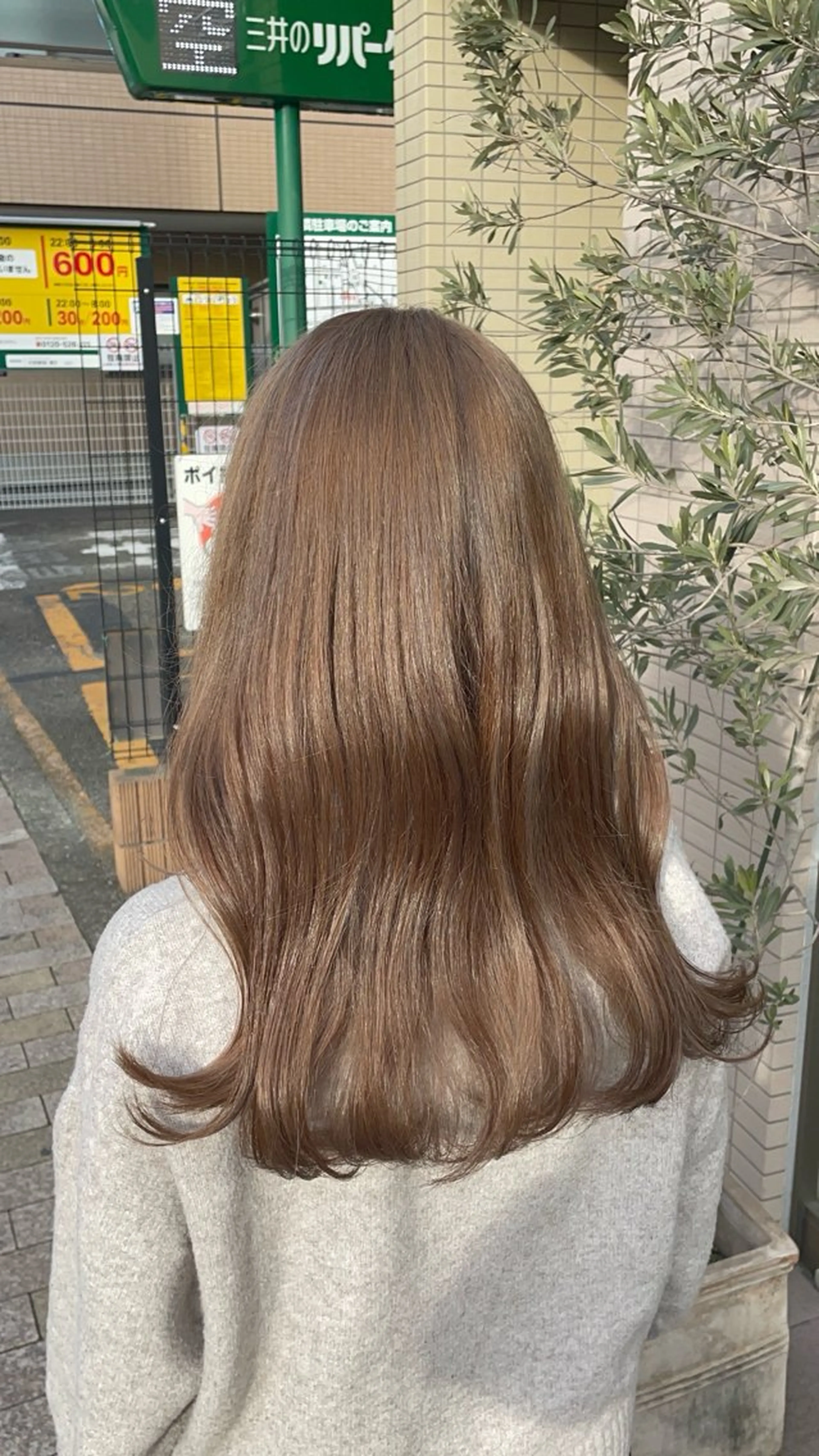 セミロング カラー カット ヘアカラー トリートメント ハイトーンカラー♡/ 韓国ヘア/Linaのヘアスタイル