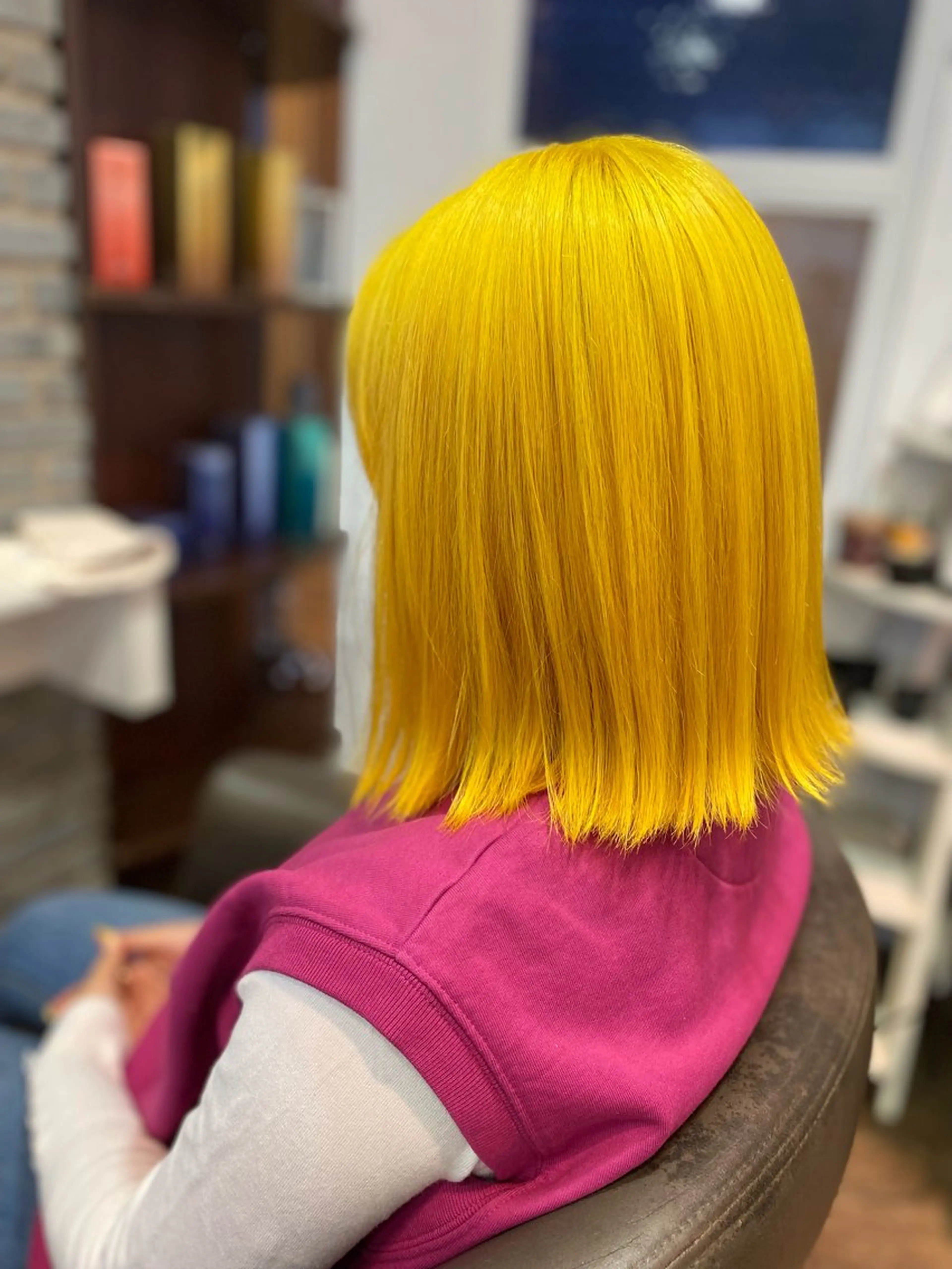 ミディアム カラー イエローカラー ヘアカラー ETOWA（エトワ） nozomiのヘアスタイル