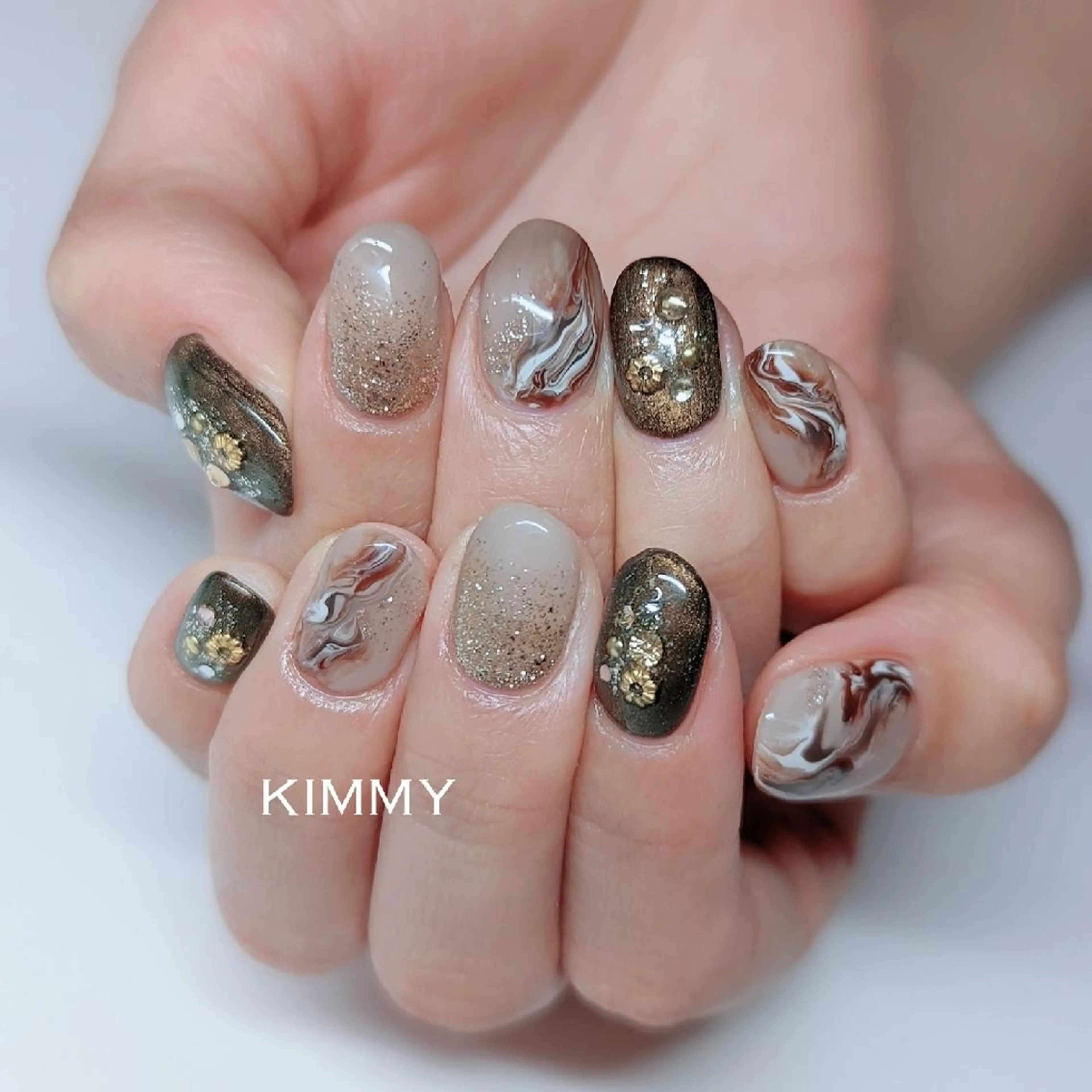 ネイル ハンドネイル kimmy nailsのネイルデザイン