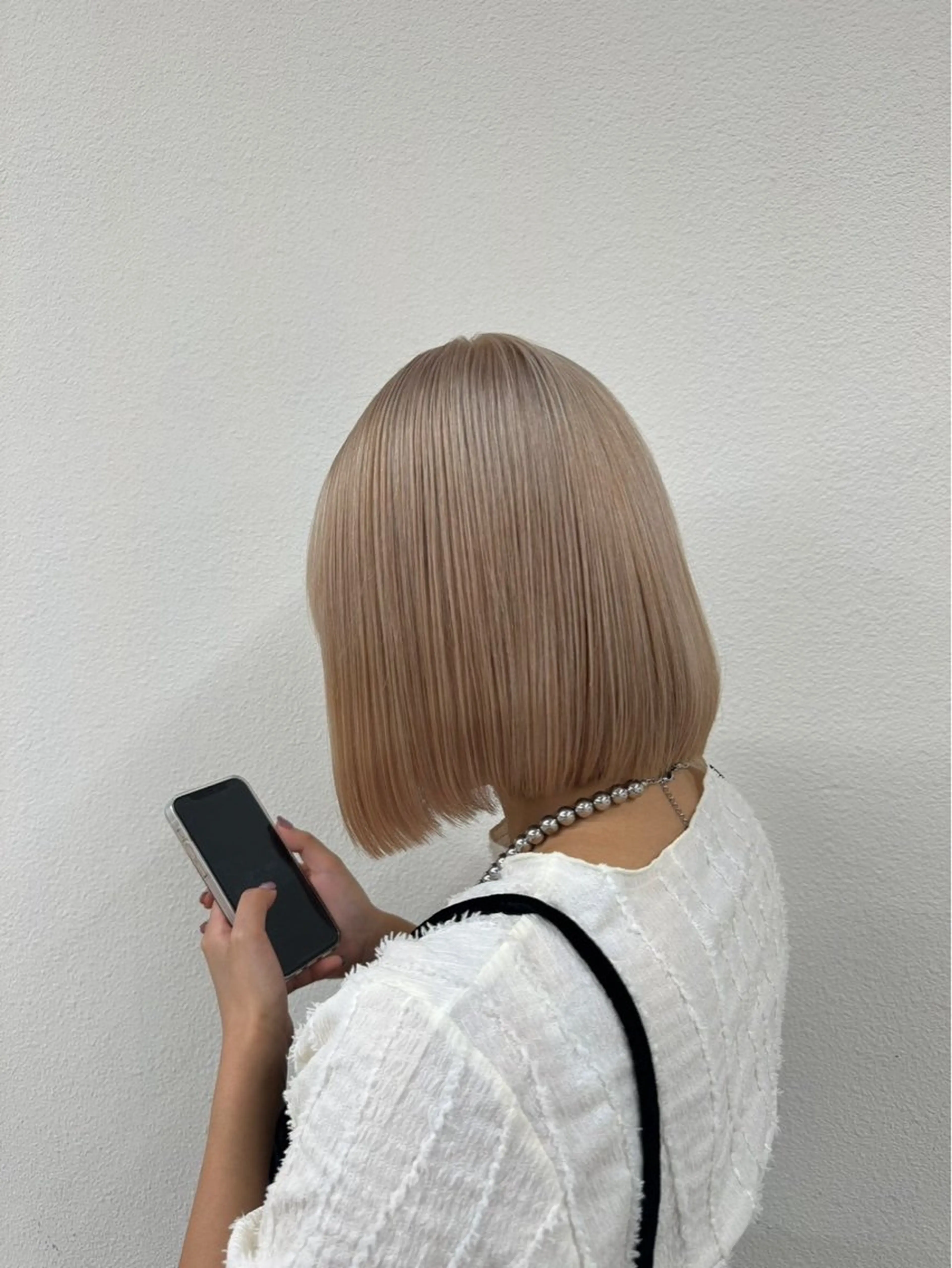 ショート ボブ ヘアカラー fand / KAIのヘアスタイル