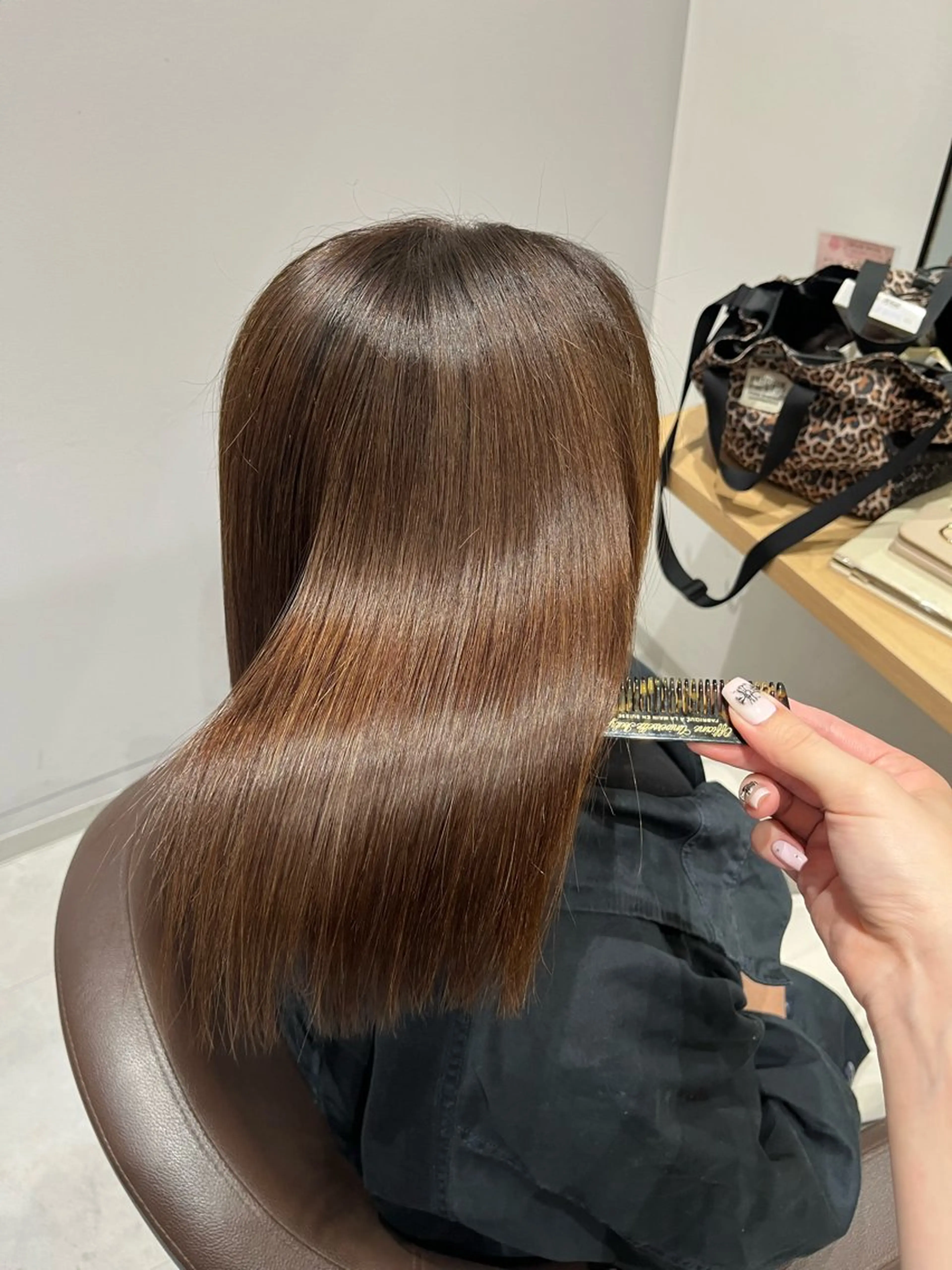 ミディアム Chere-rosso-金剛店所属・Chere金剛店 RIKOのヘアスタイル