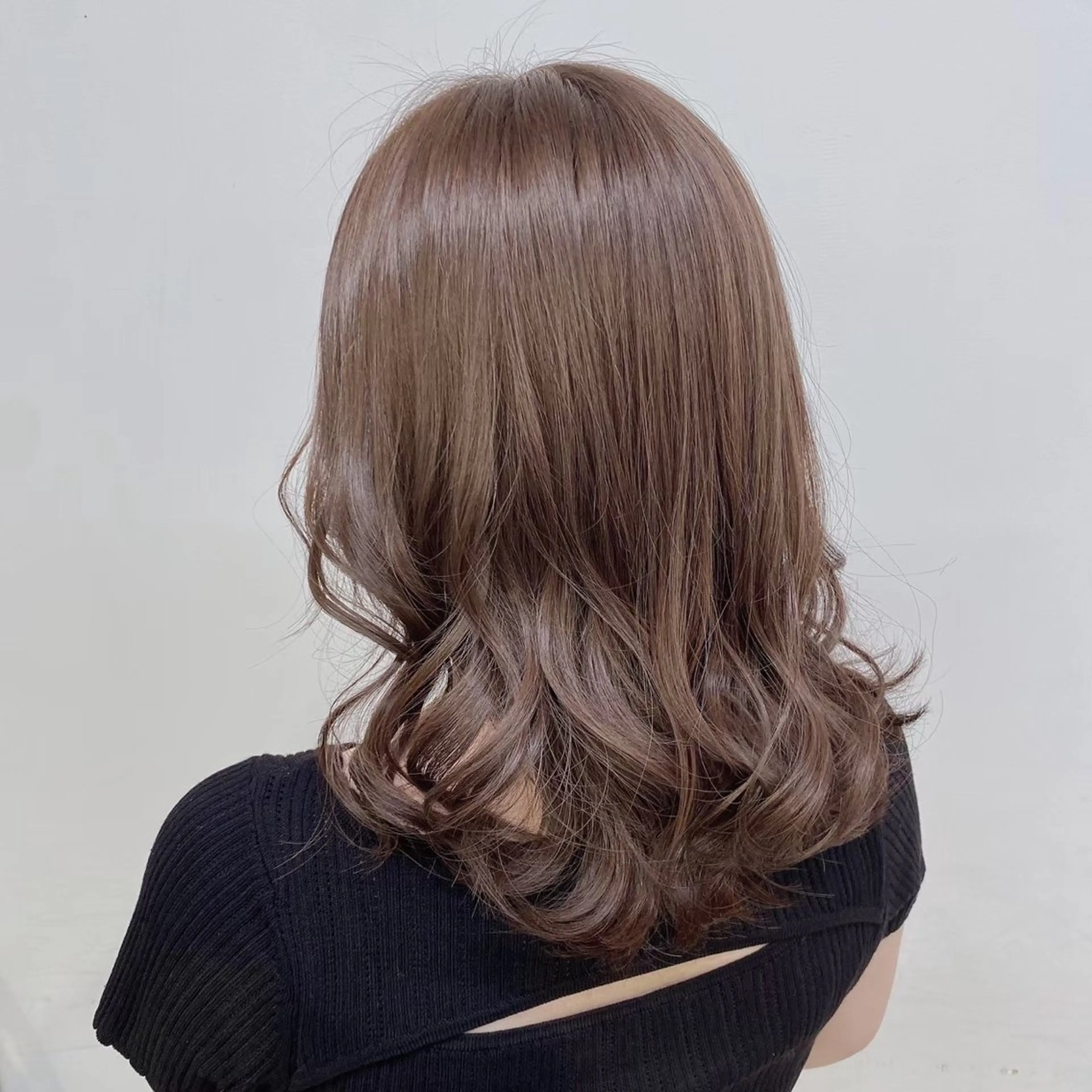 セミロング カラー ヘアアレンジ 🎀 yuuka🎀のヘアスタイル