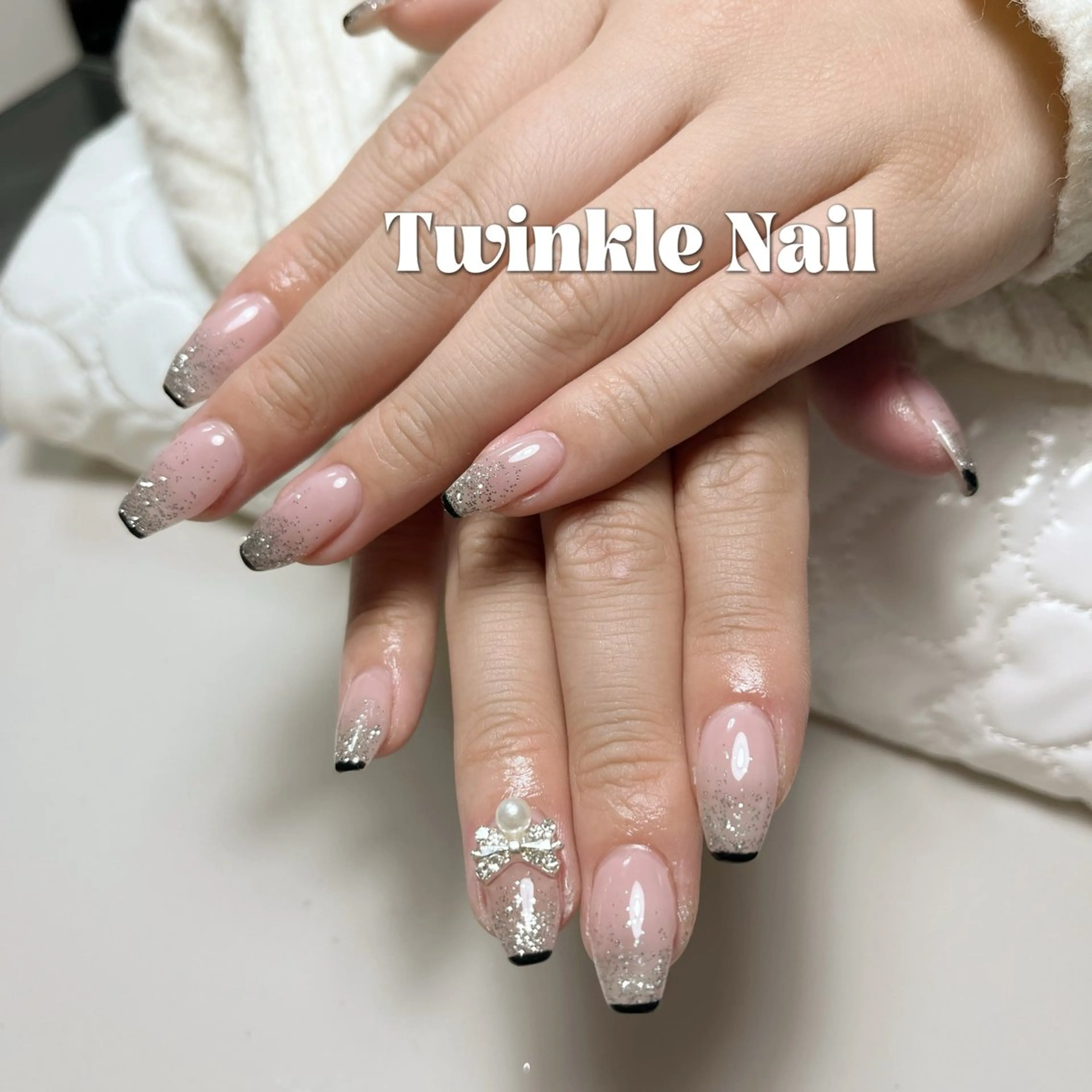 ネイル フレンチネイル Twinkle Nail Kuboのネイルデザイン