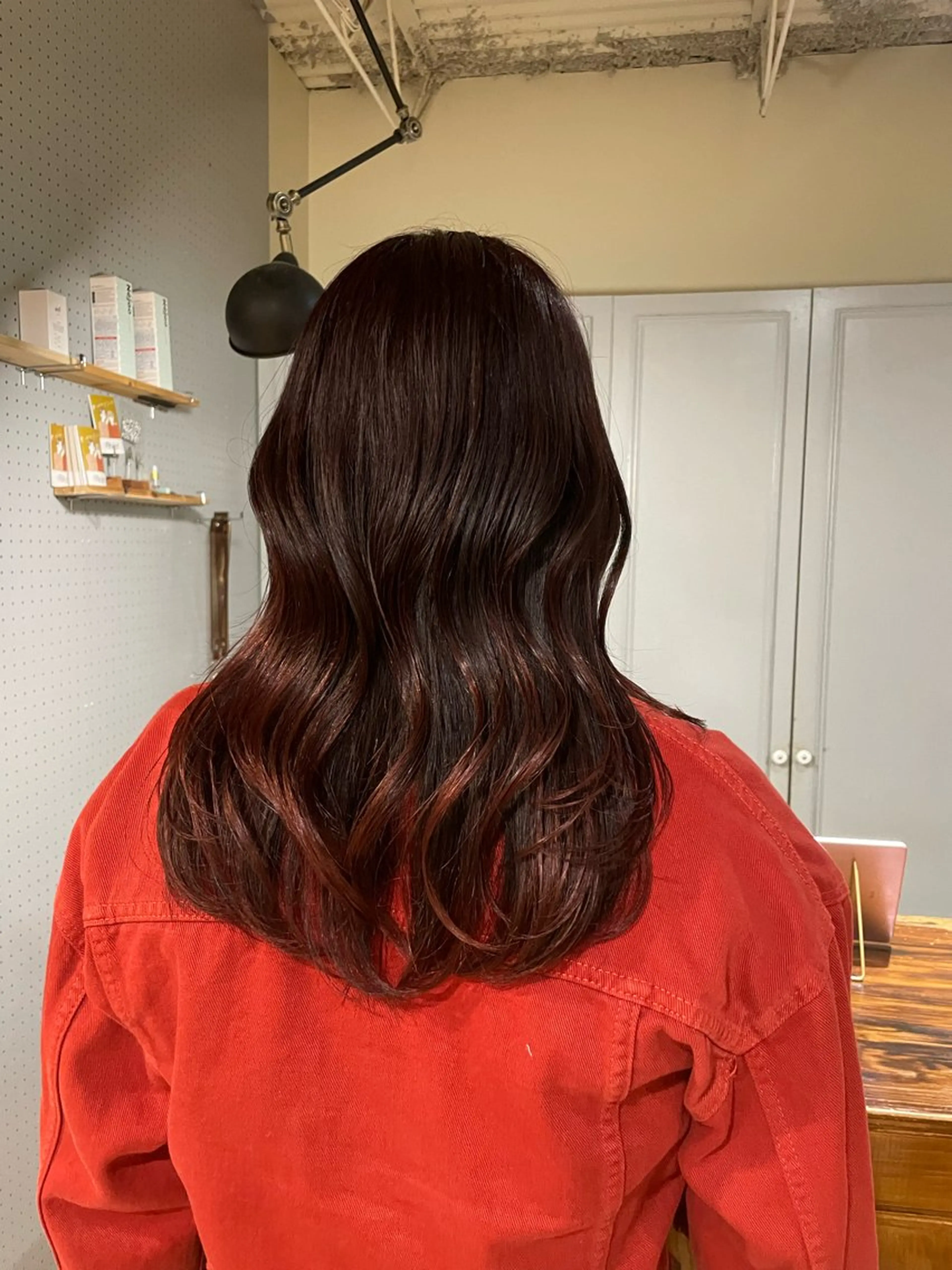 ミディアム カラー カット ヘアカラー 🤩噂のMr.髪ポジ ティブ®️yu🤩のヘアスタイル