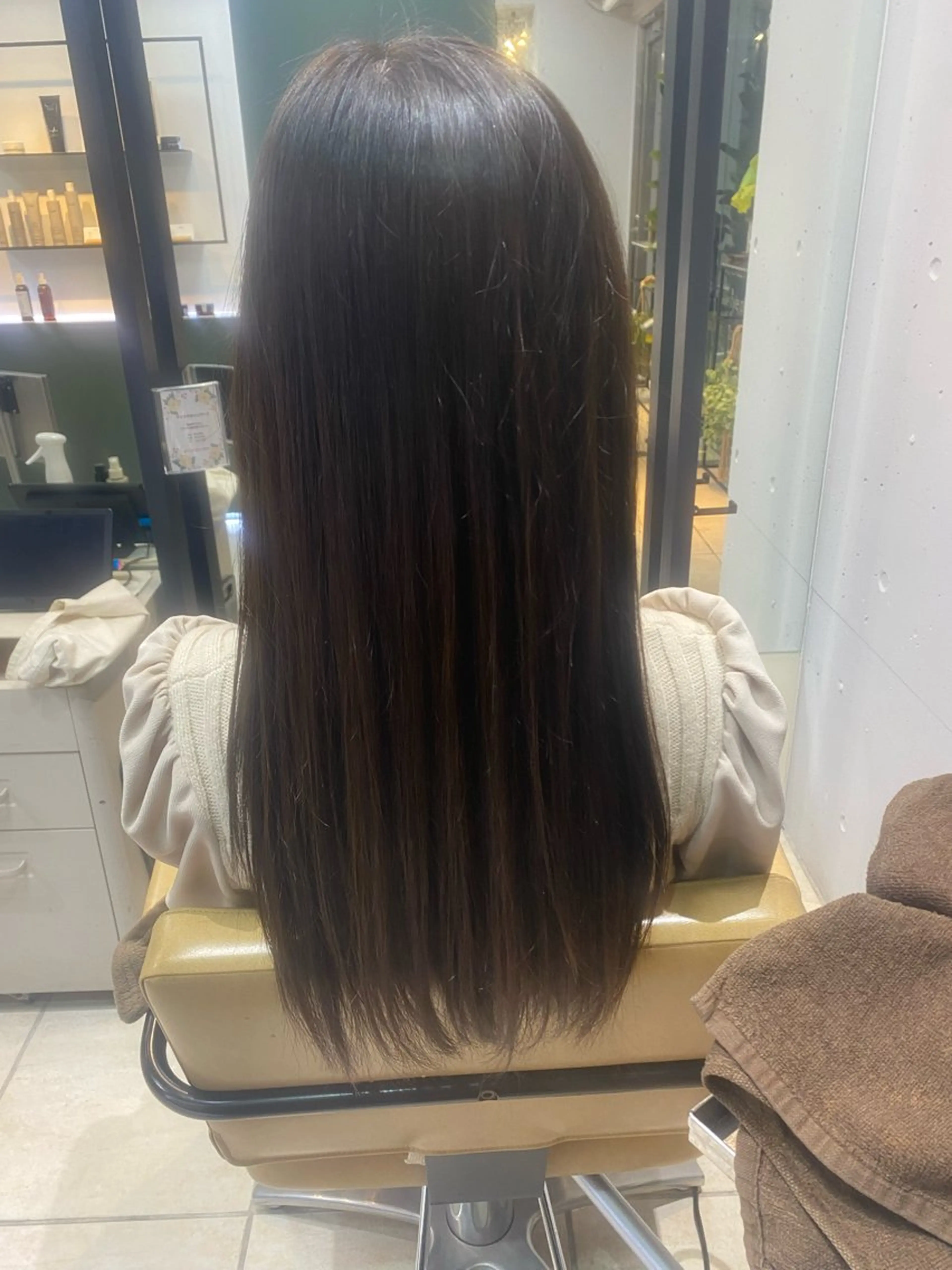 ロング カラー PREVIA銀座渡辺 真矢のヘアスタイル