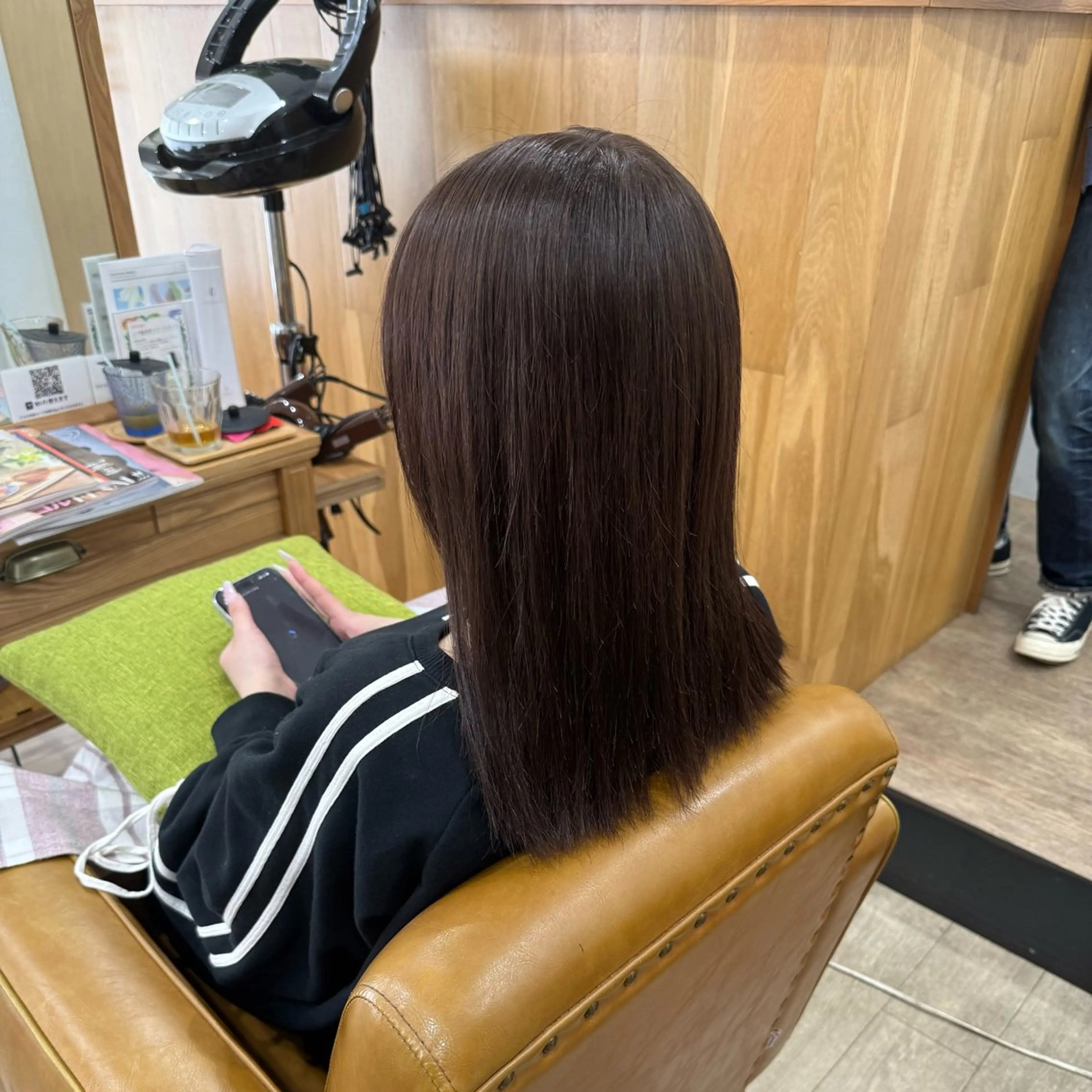 セミロング ヘアカラー 土井 智哉のヘアスタイル