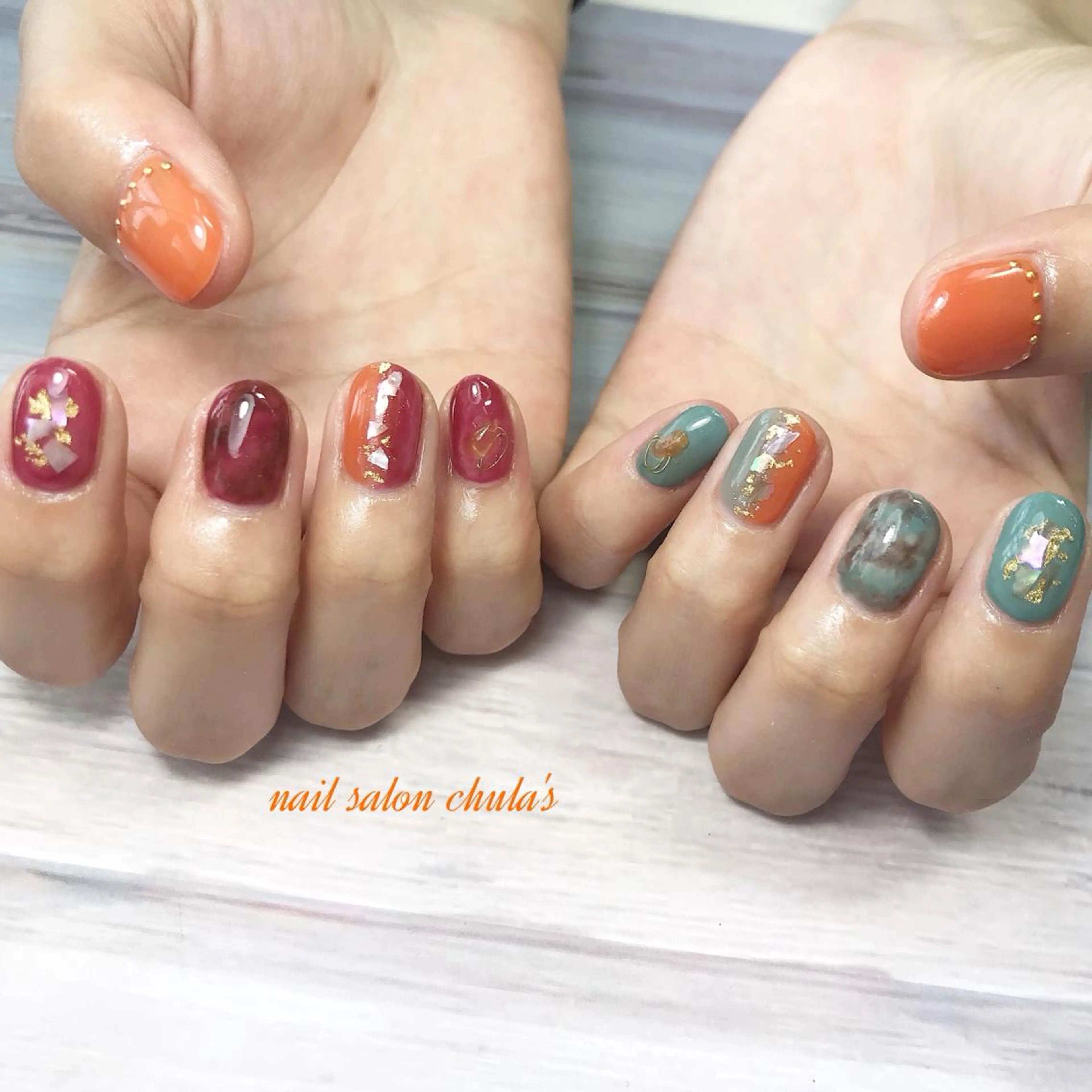 ネイル ハンドネイル nail salon  chula's所属・☆ayaka ☆のネイルデザイン