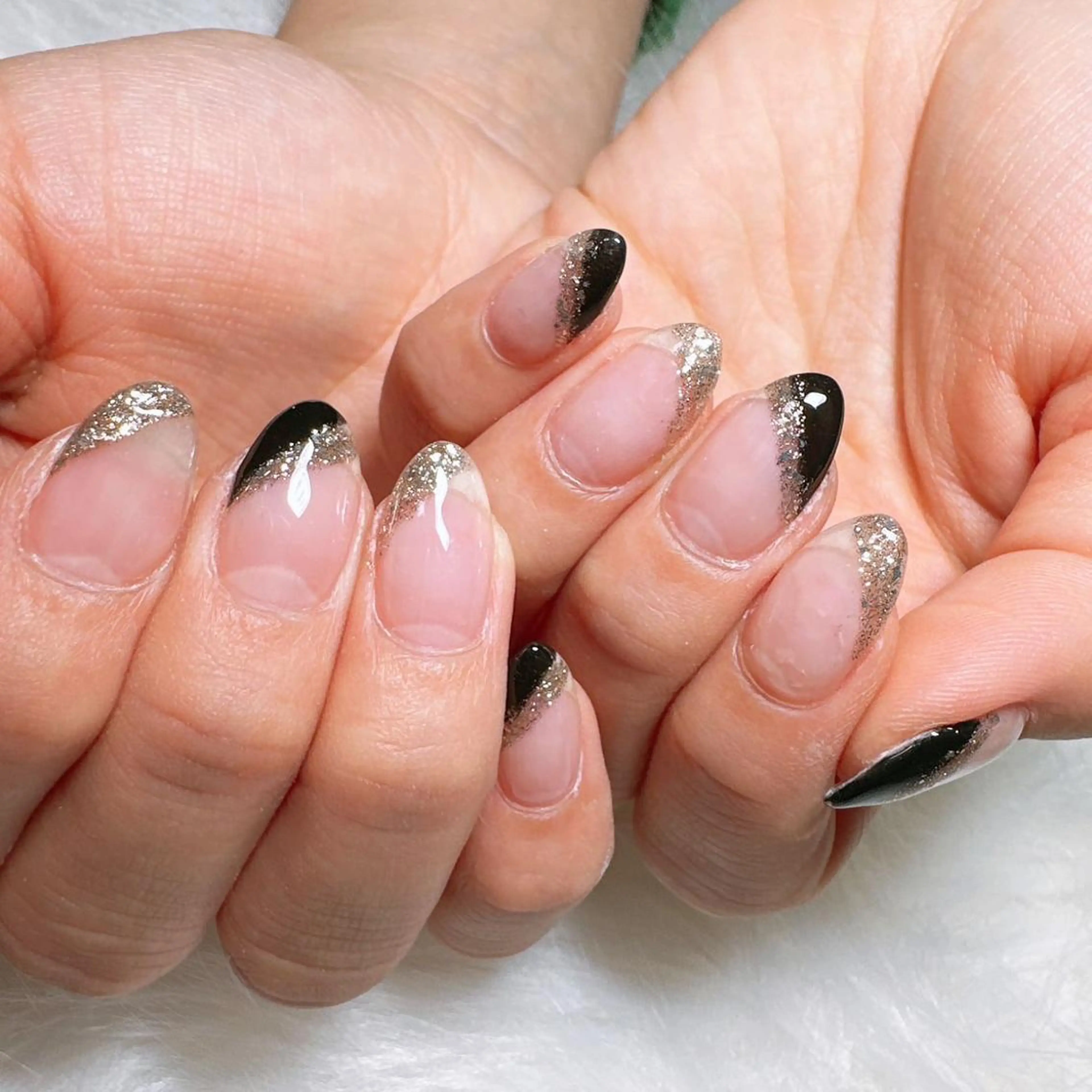 ミディアム 山下 アップネイルのネイルデザイン