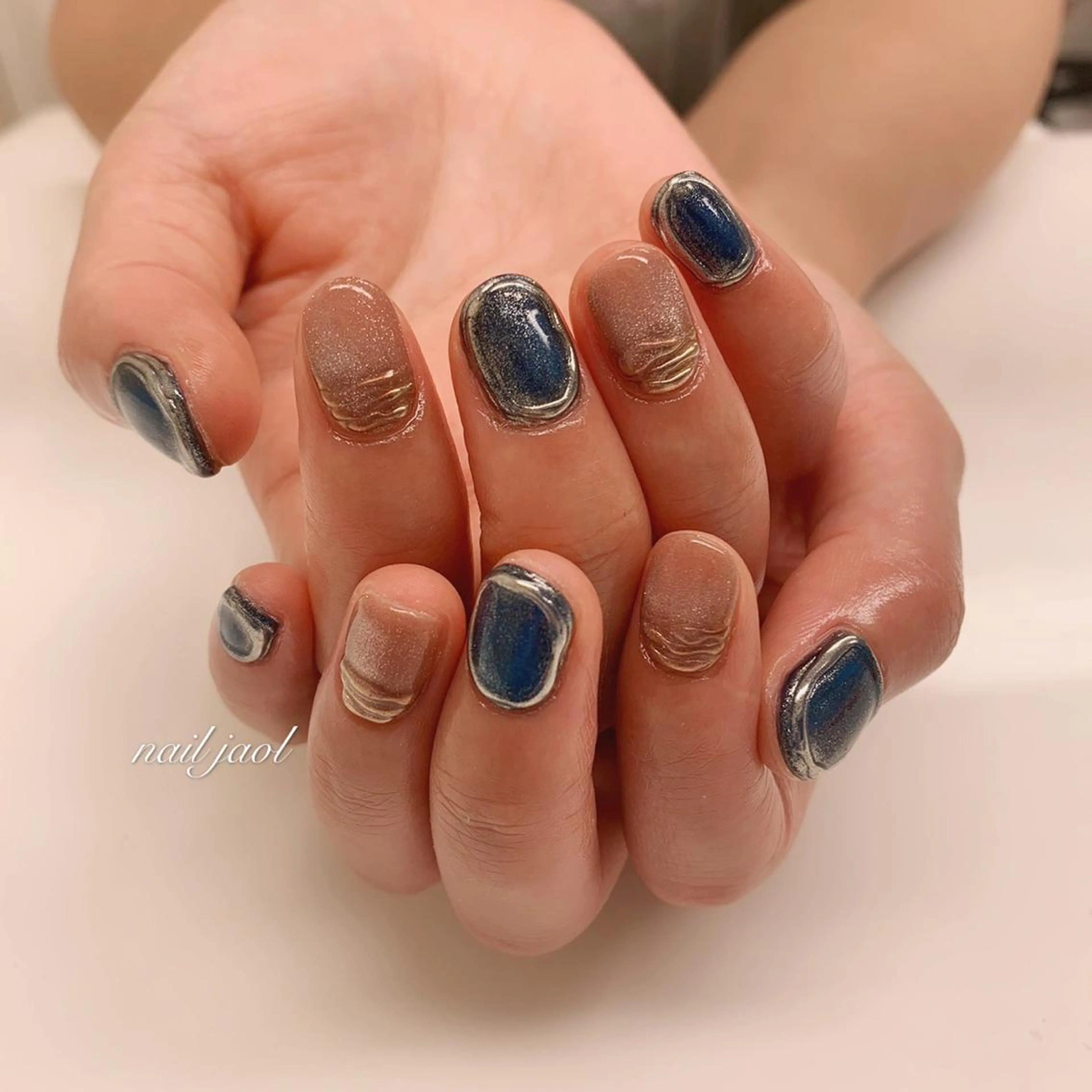 ミディアム nail jaol池袋店所属・ネイルJaol 池袋のネイルデザイン