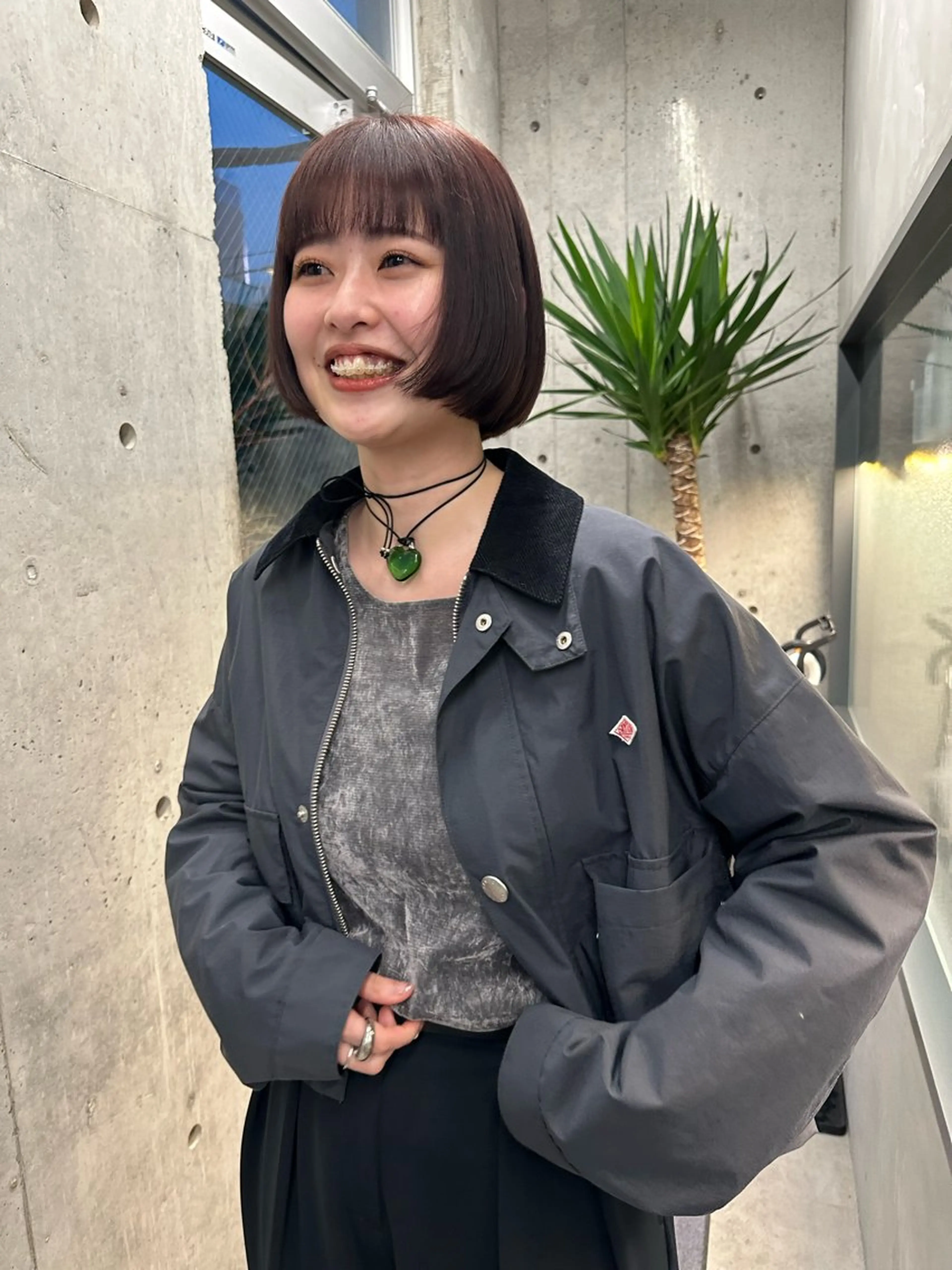 ショート カラー ボブ/似合わせカット /ニュアンスカラーのヘアスタイル