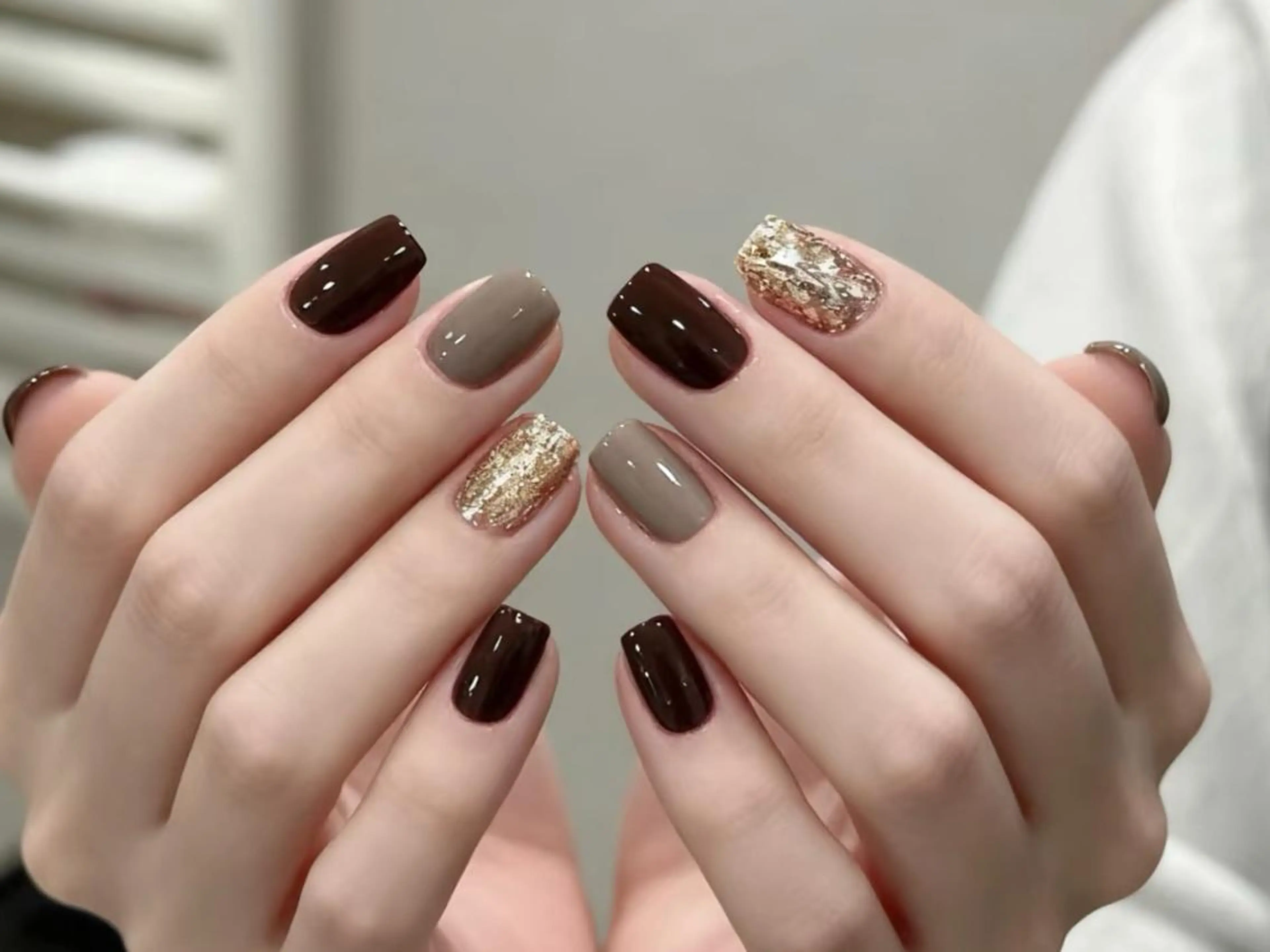 ネイル カジュアル チークネイル フレンチネイル ジェルネイル ガーリー 鈴木 ミサキのネイルデザイン