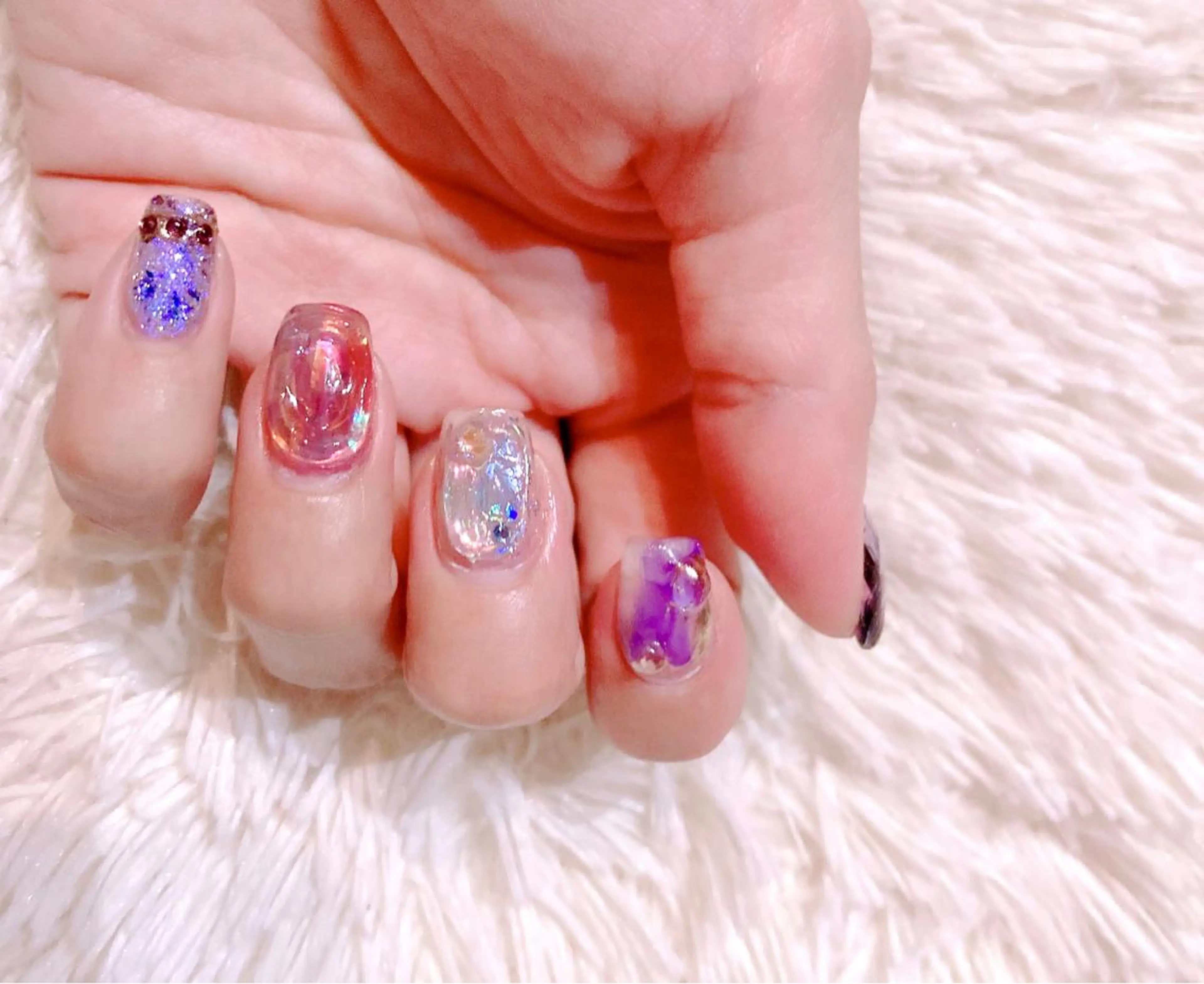 ネイル Spiky とうげ ふうかのネイルデザイン