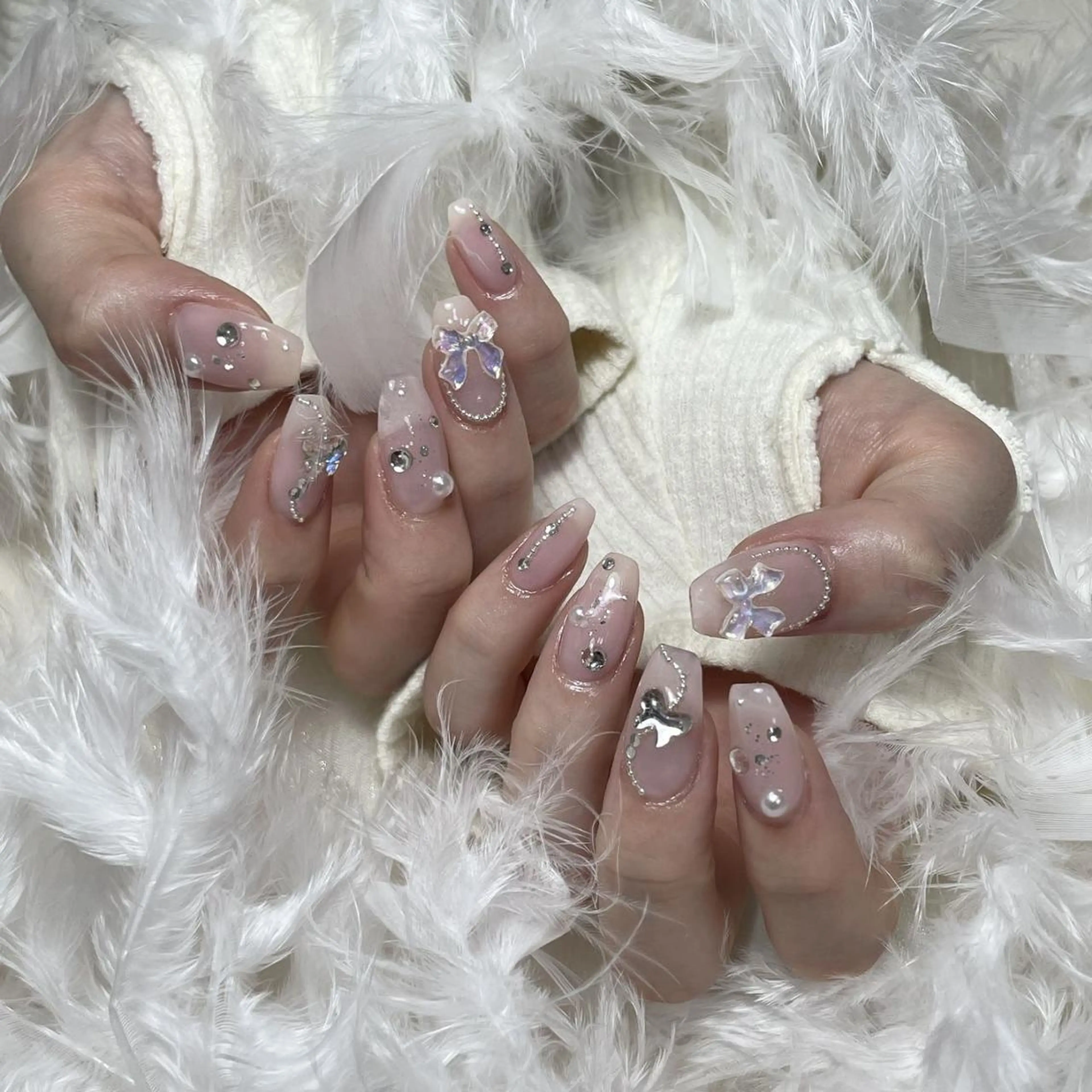 ネイル ハンドネイル ハンドケア DEMAIN- 🌹のネイルデザイン