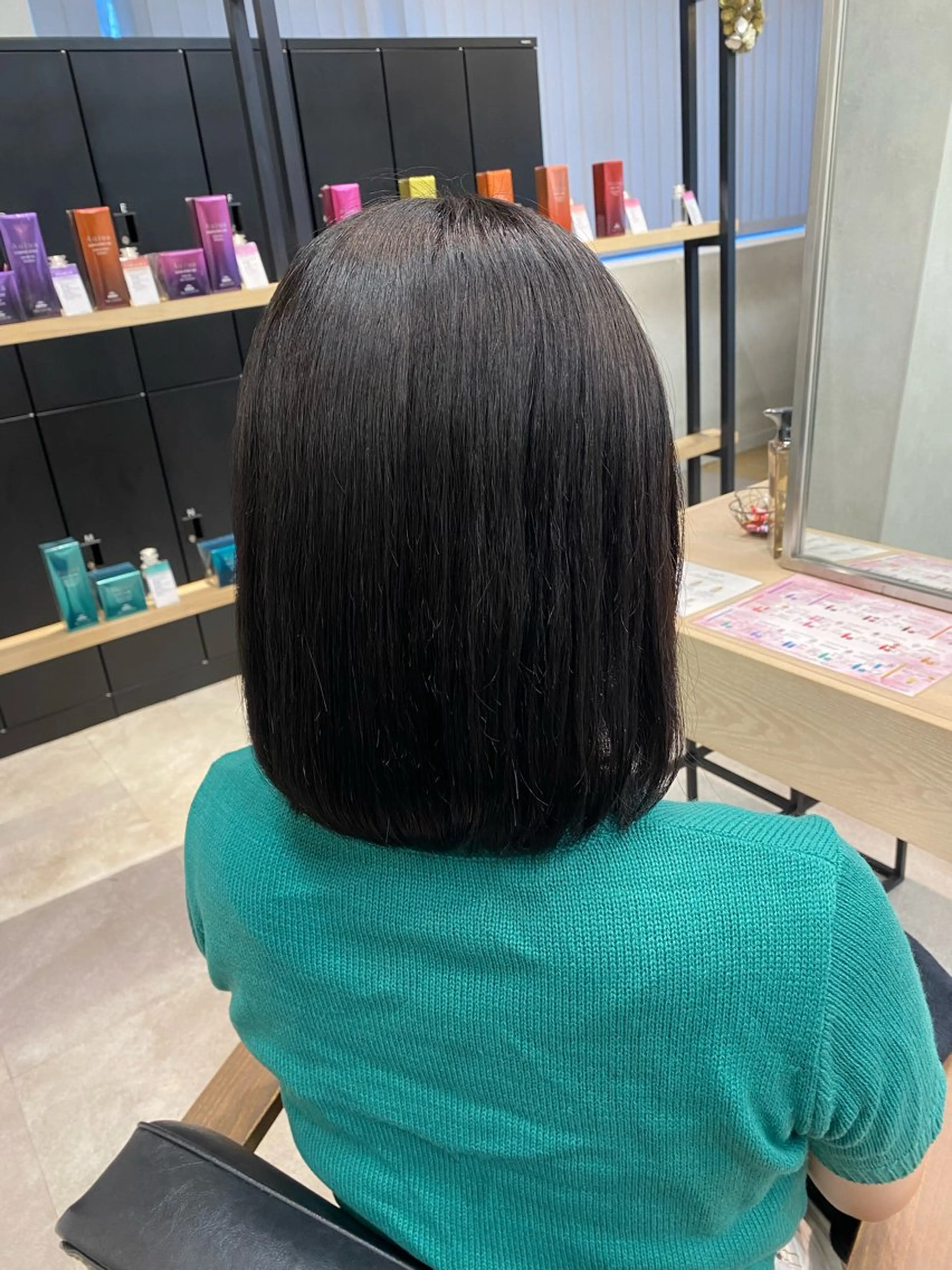 カラー Misaki ║ツヤカラーのヘアスタイル