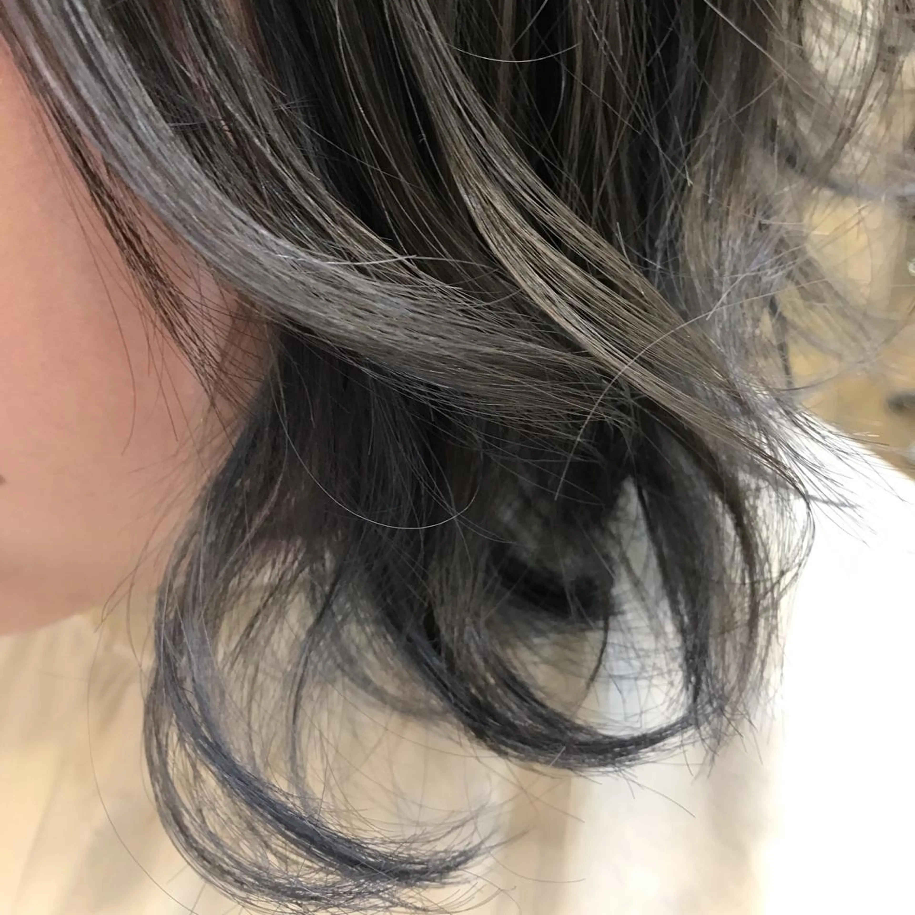 ミディアム パーマ、髪質改善 川崎祐介のヘアスタイル