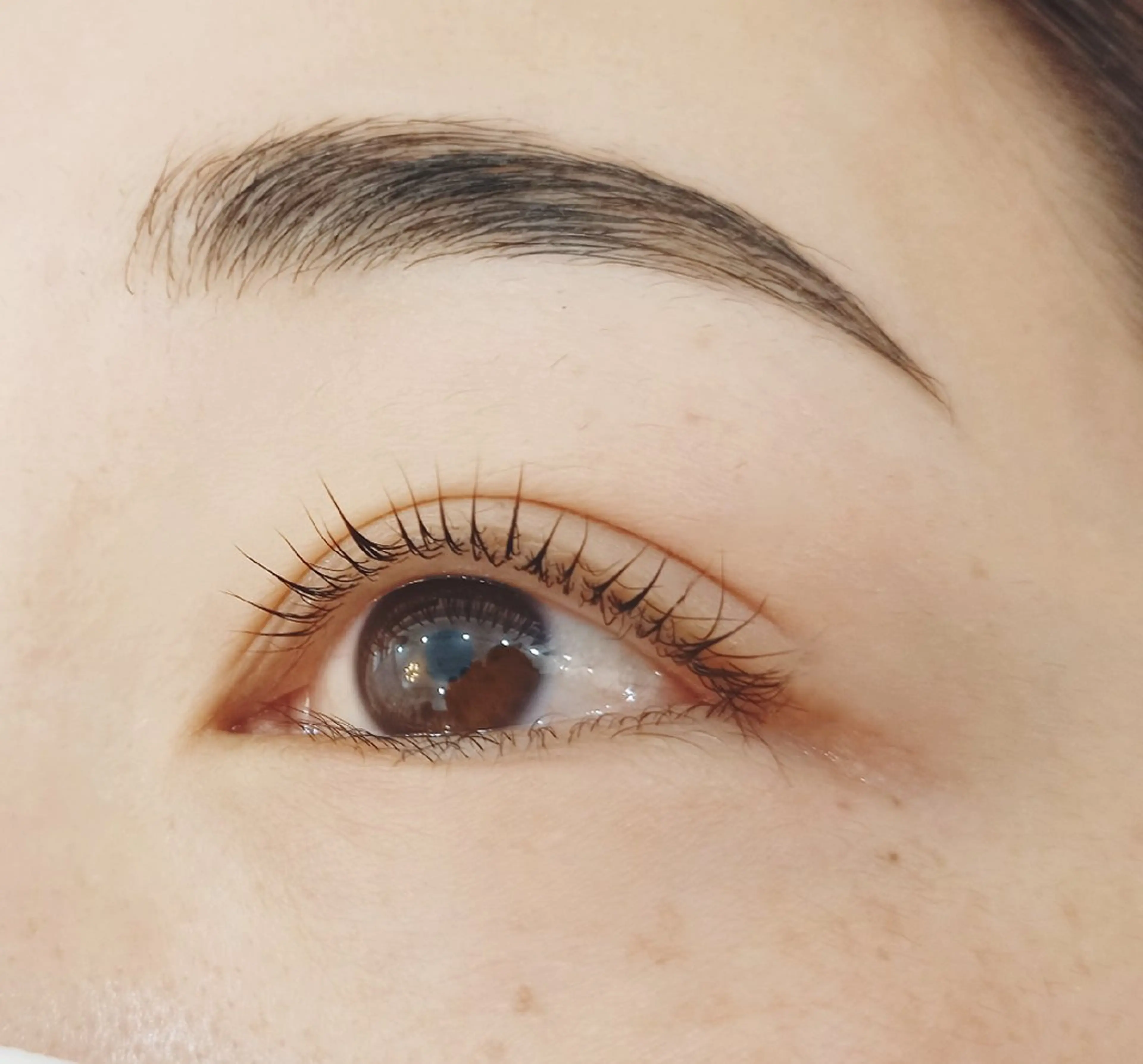 まつげパーマ ラッシュリフト+ケラチントリートメントの写真