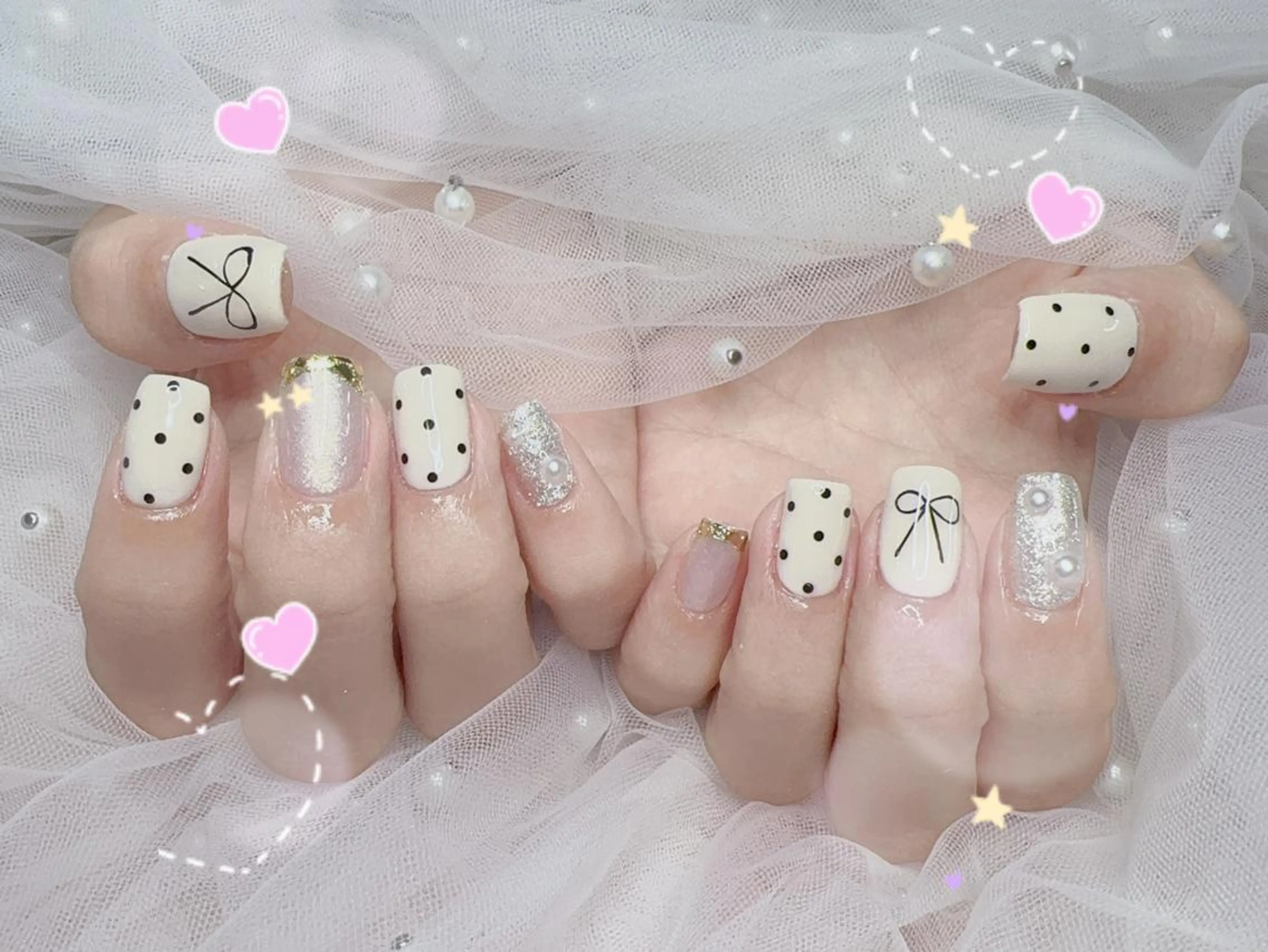 ネイル ハンドネイル 🎀シズカ nail🎀のネイルデザイン