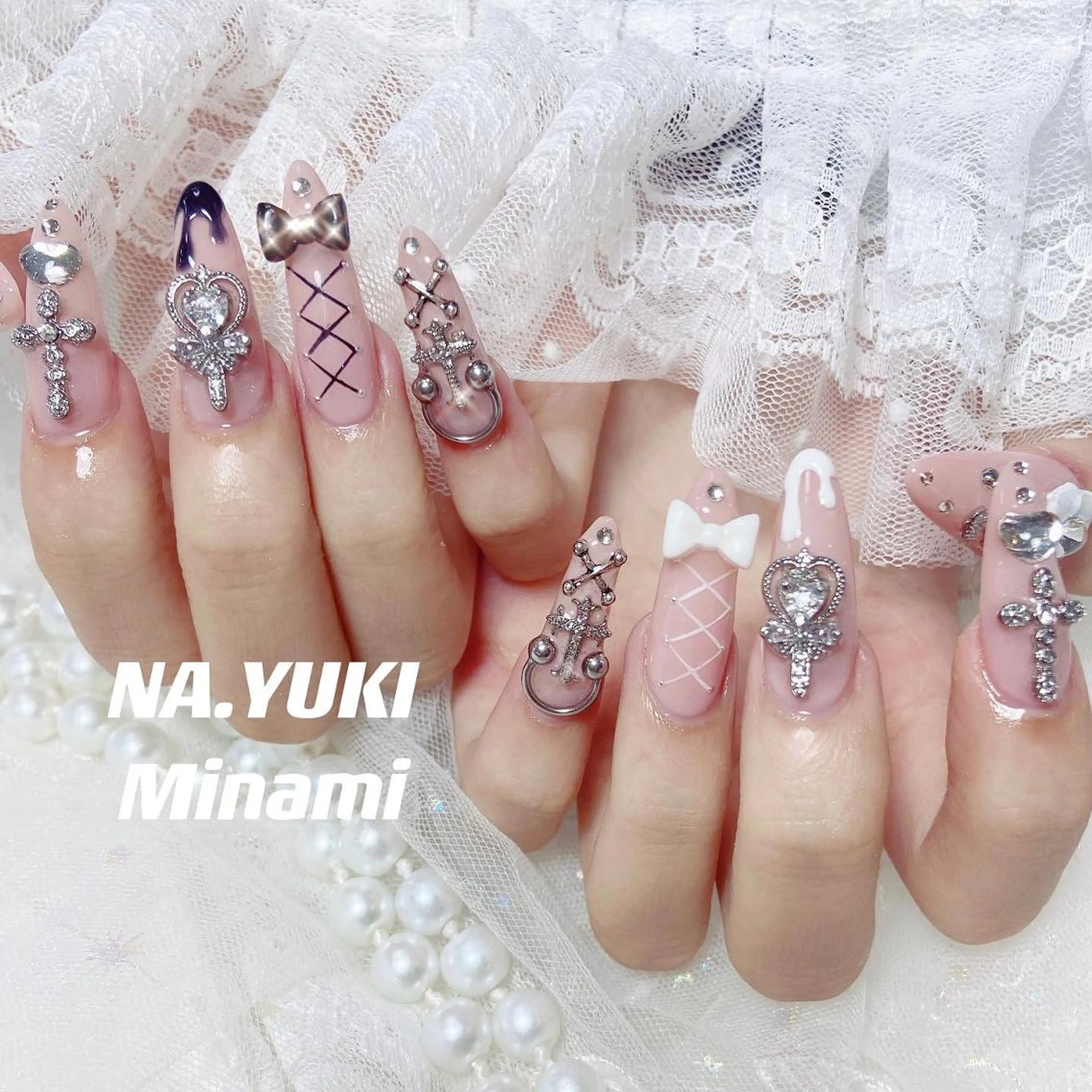 ネイル ハンドネイル 🎀 moo~ 🎀のネイルデザイン