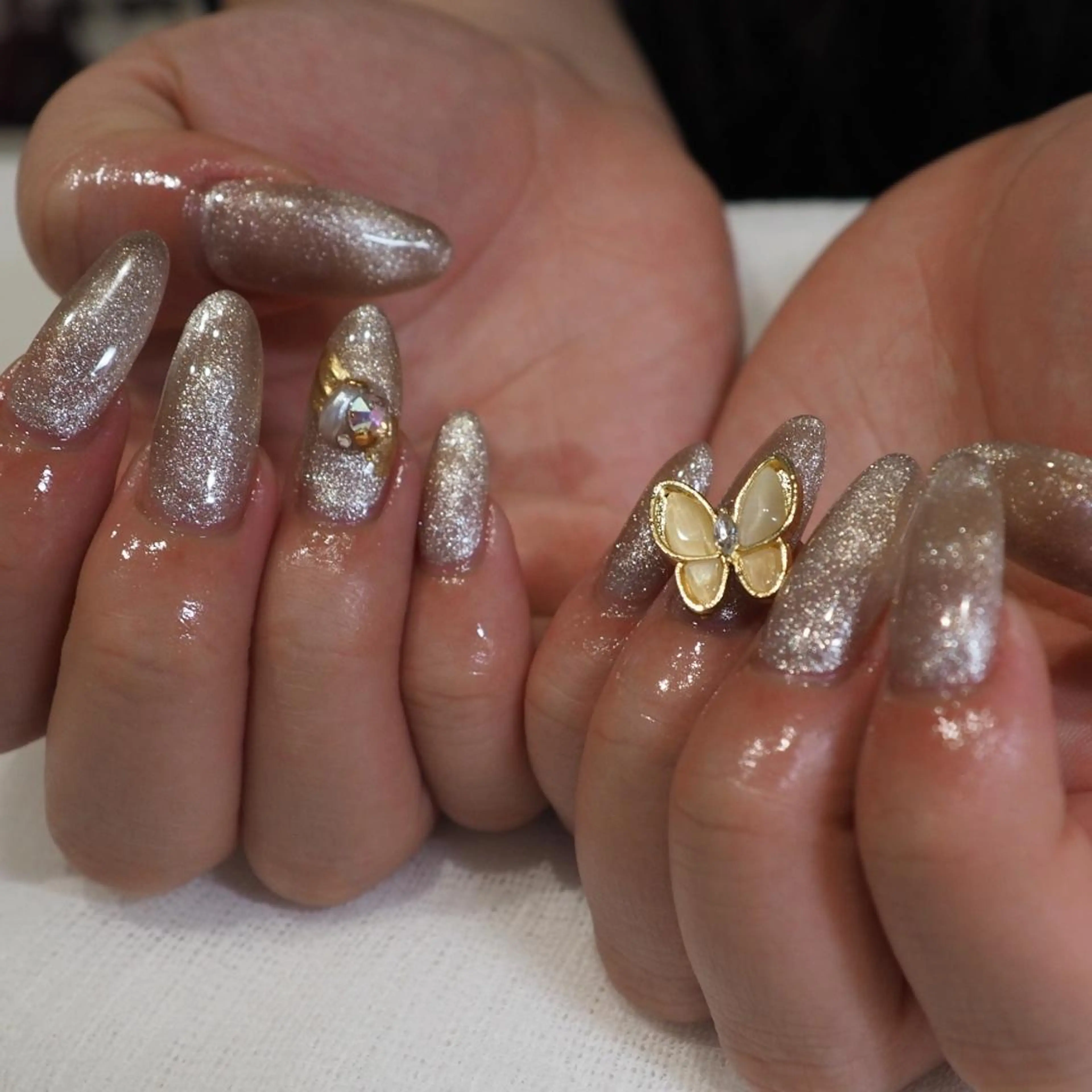 ネイル アートネイル ハンドネイル infinity skyのネイルデザイン