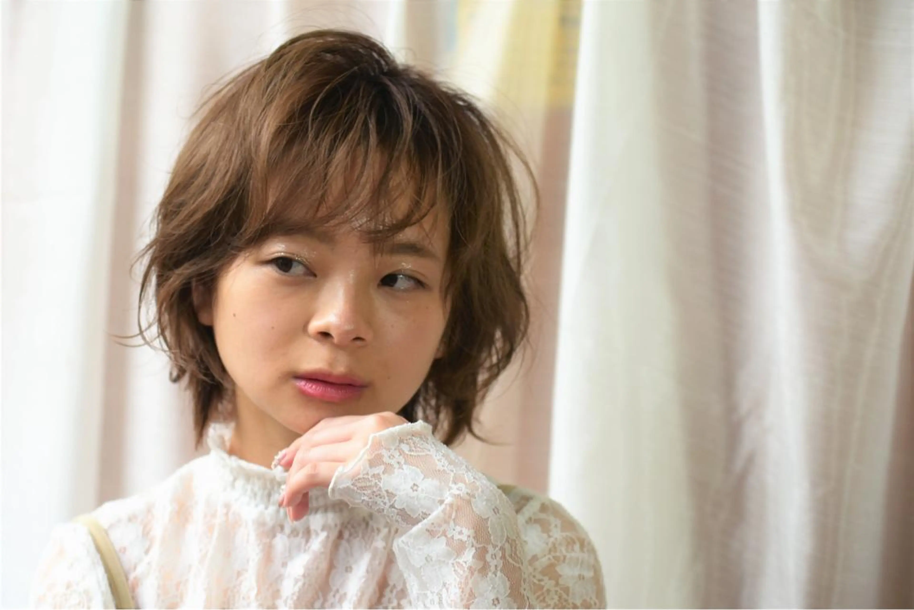 ミディアム 北川 裕暁のヘアスタイル