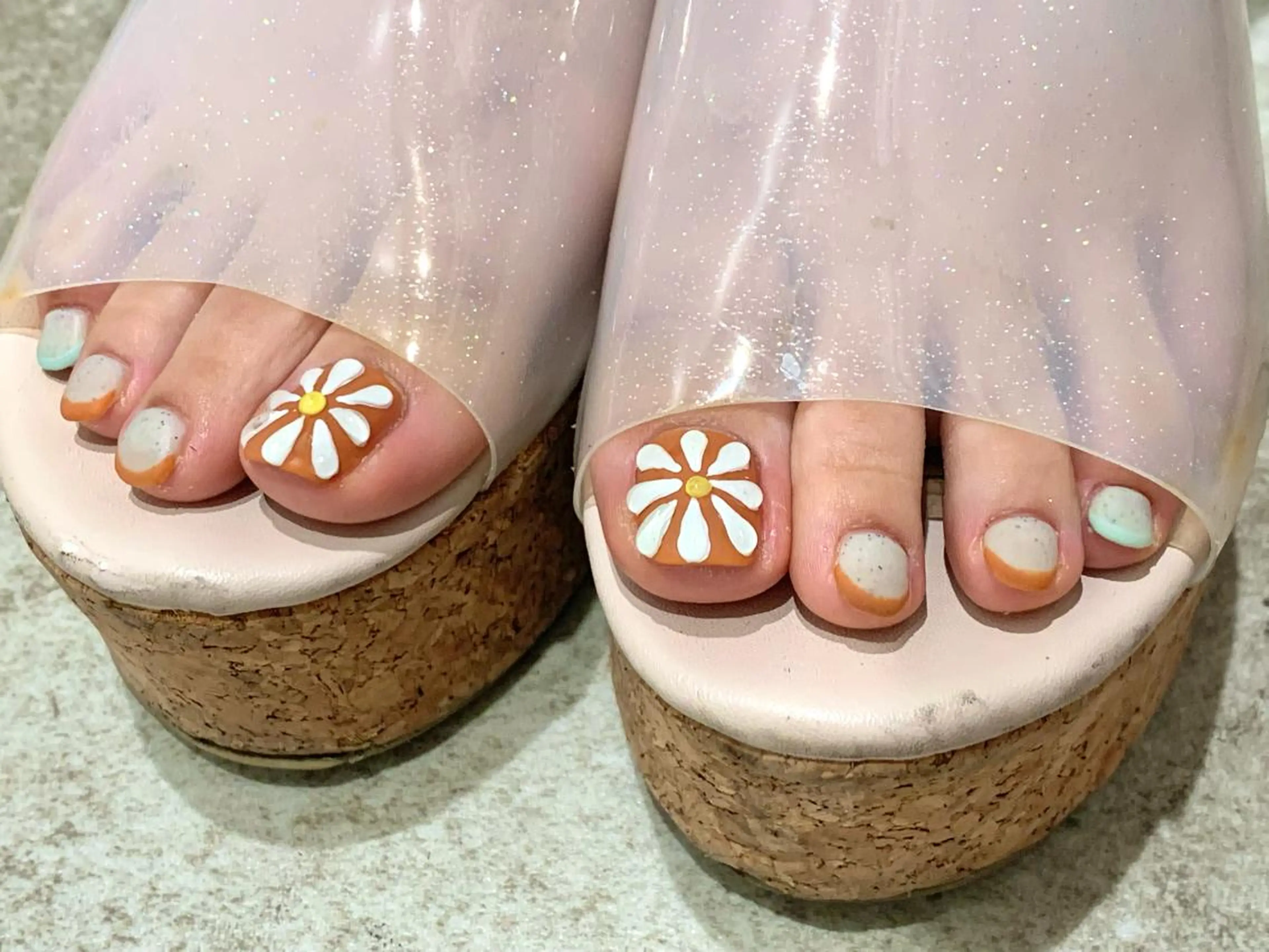 ネイル フットネイル フットネイル Kureha/ネイル トレンドヘアのヘアスタイル