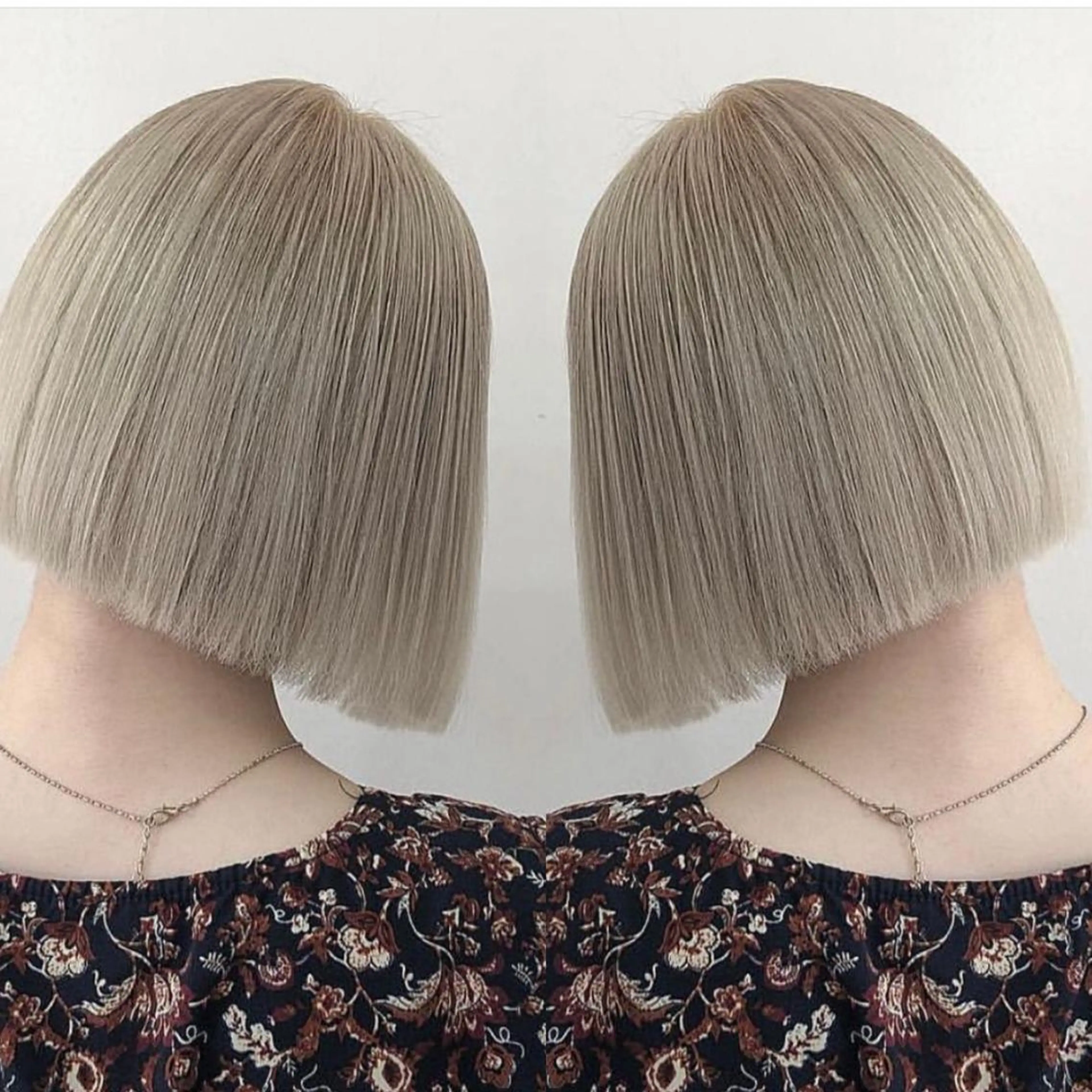 ショート カラー YEAU　PLUS所属・極上の艶髪 RINAのヘアスタイル